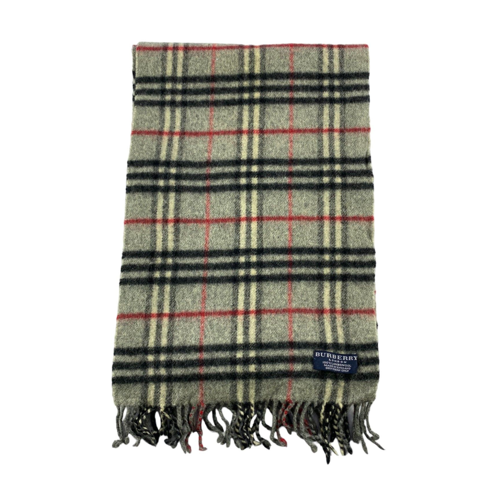 Burberry × Vintage Burberry Scarf / Muffler / Neckwear - WW1060 Size ONE SIZE - 2 Thumbnail