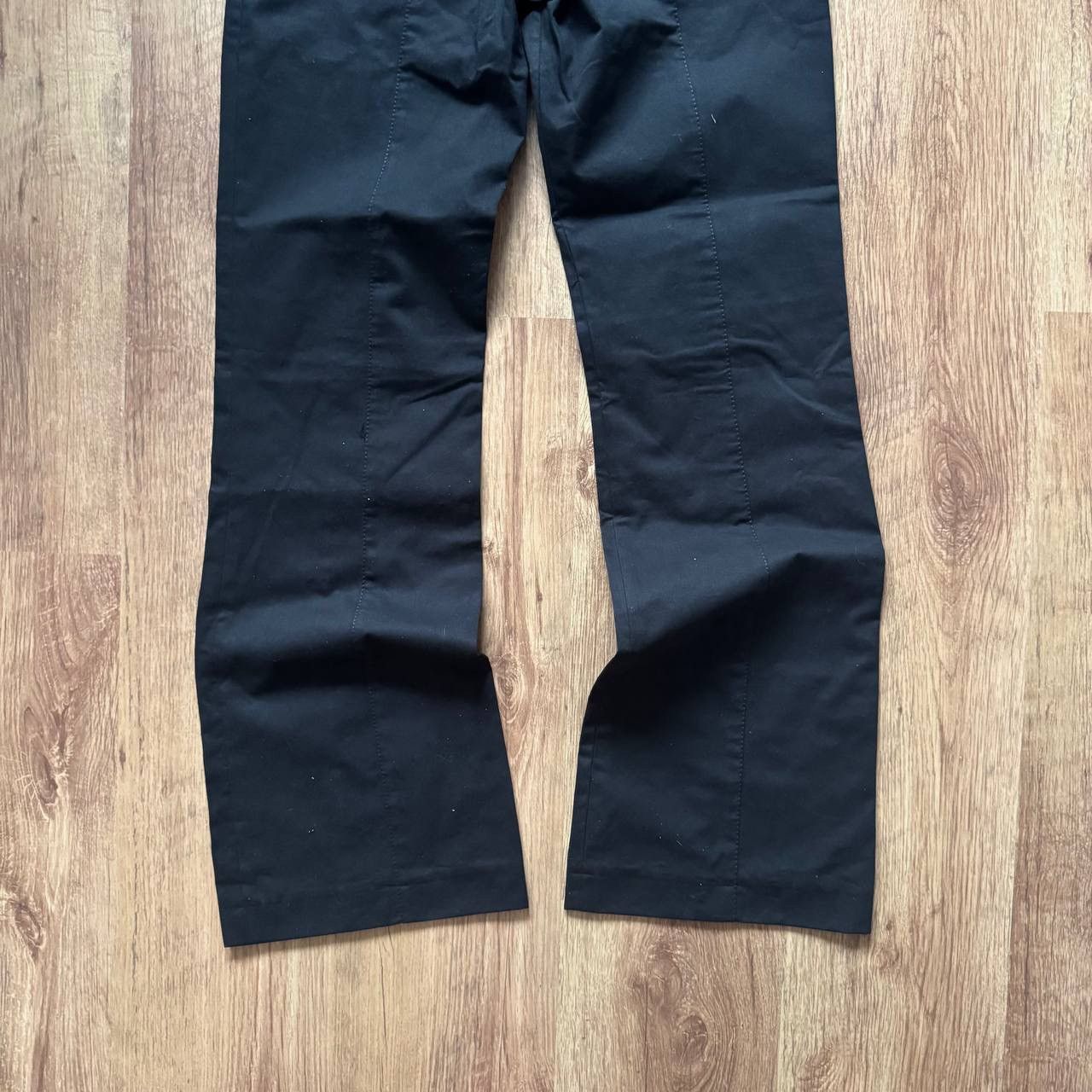 Seditionaries Crazy Karen Millen Ultra Wide Flared Bootcut Goth Pants Size 28" / US 6 / IT 42 - 6 Thumbnail
