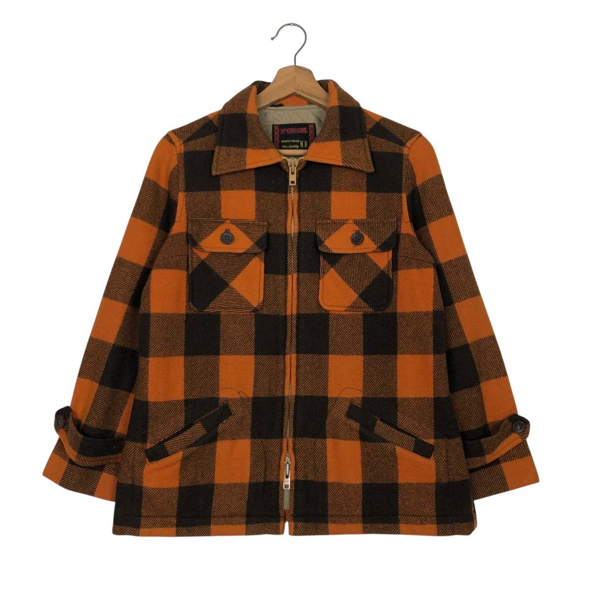 Japanese Brand 🔥VINTAGE WOOL CHORE JACKET MCGREGOR TARTAN ISSEY MIYAKE Size US M / EU 48-50 / 2 - 3 Thumbnail