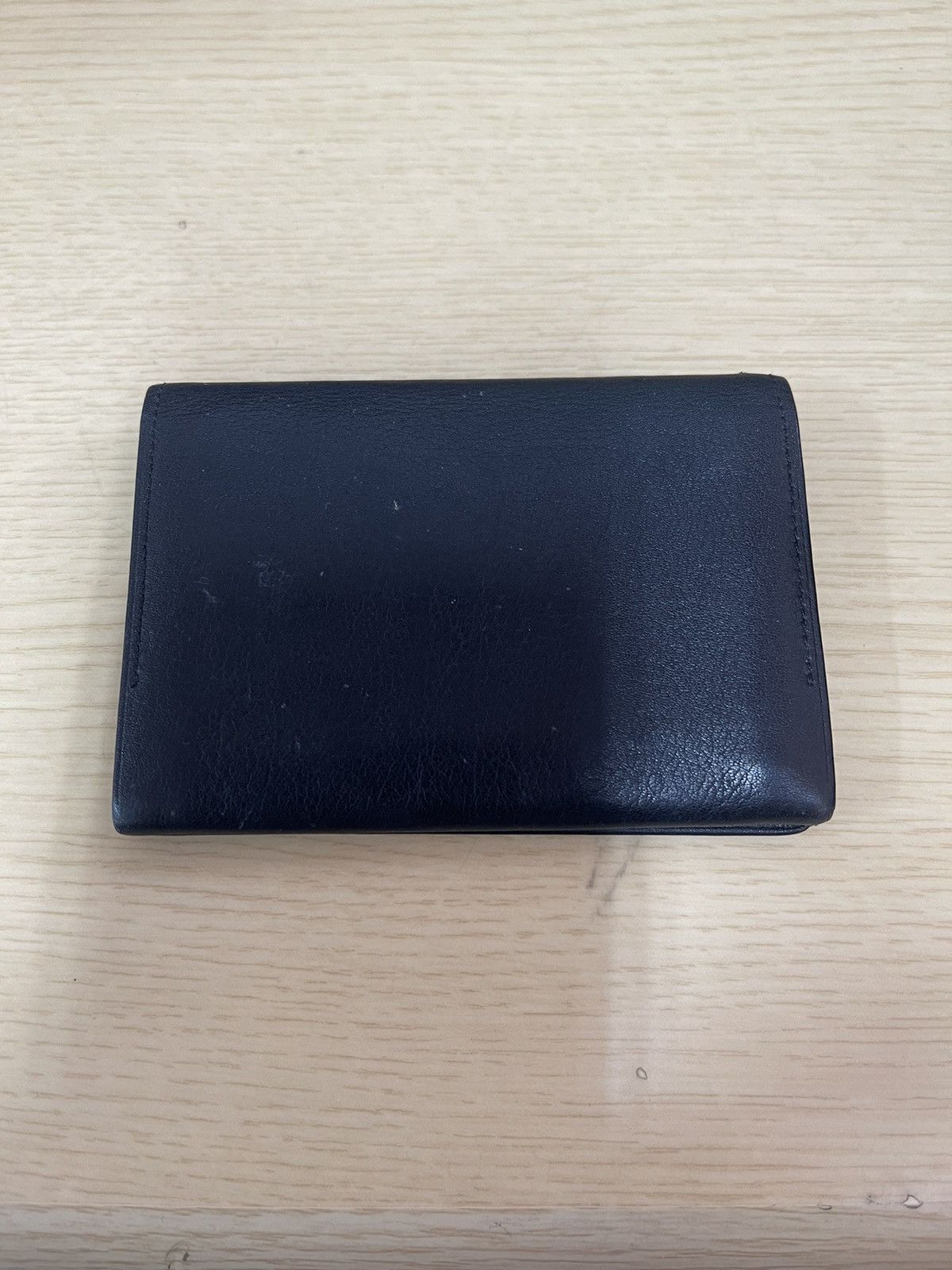 Yves Saint Laurent YSL Leather Card Wallet Yves Saint Laurent Compact Bifold Size ONE SIZE - 12 Thumbnail