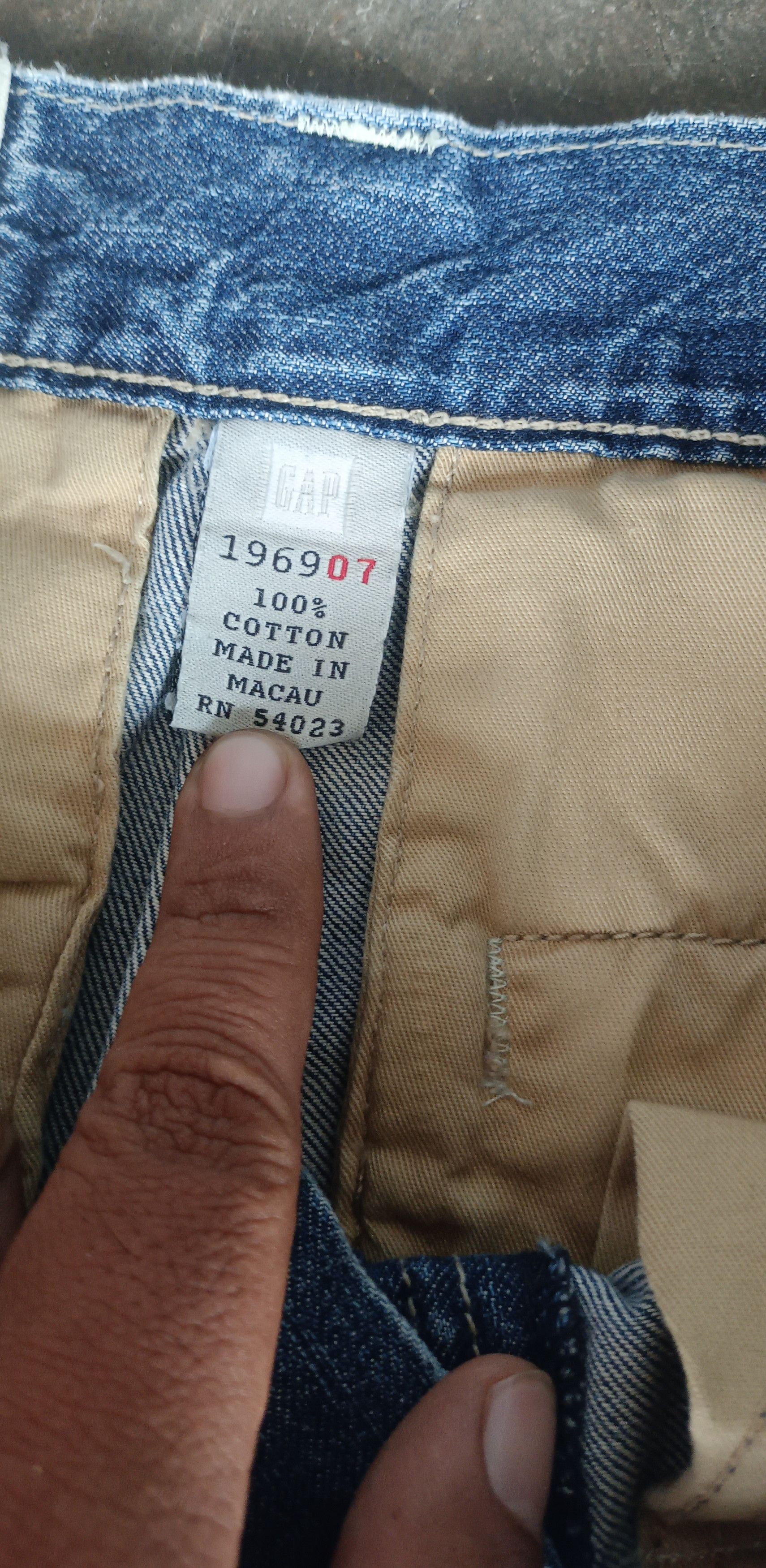 Gap Vintage🔥 GAP Bush Pants Baggies Jeans Size US 30 / EU 46 - 14 Thumbnail