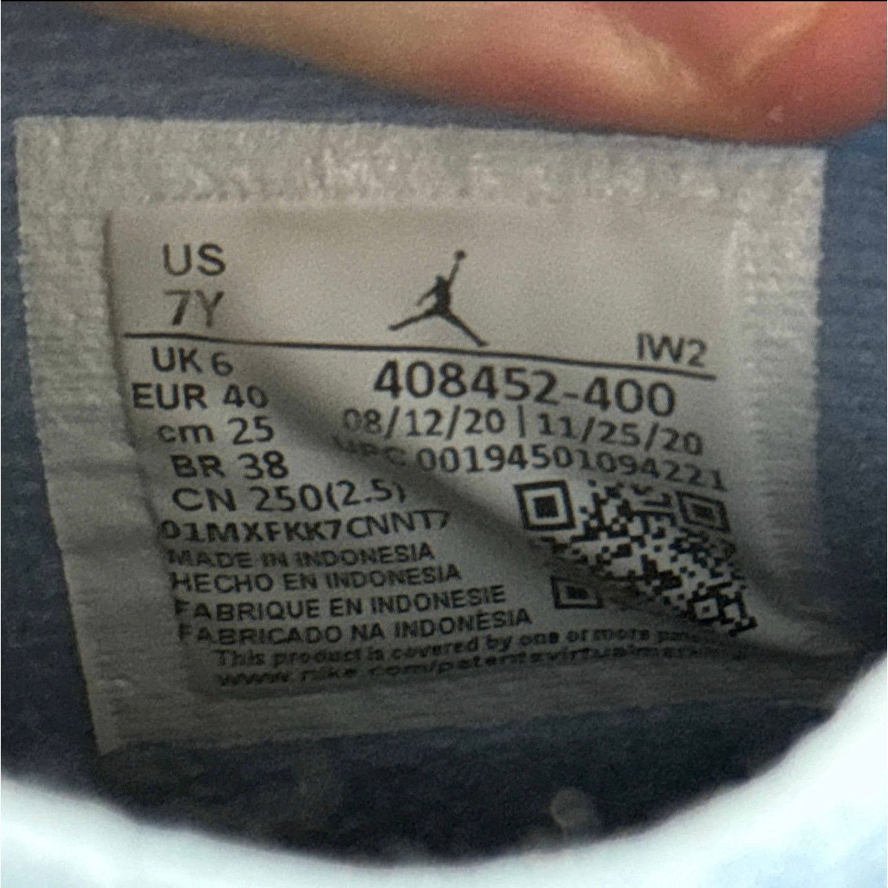 Jordan Brand × Nike Size 7 - Air Jordan 4 Retro GS University Blue Men's Shoes Size US 7 / EU 40 - 7 Thumbnail