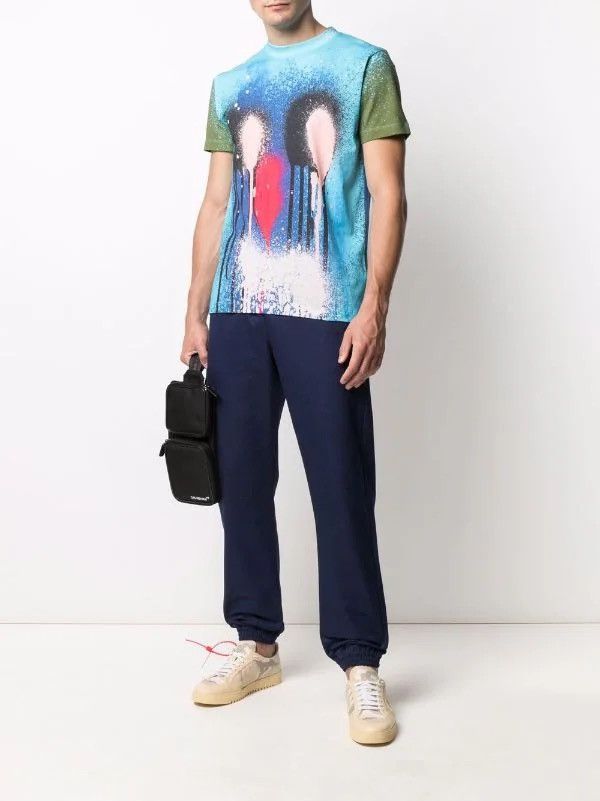 Off-White × Virgil Abloh Off-White x Katsu spray paint T-shirt Size US XL / EU 56 / 4 - 11 Thumbnail
