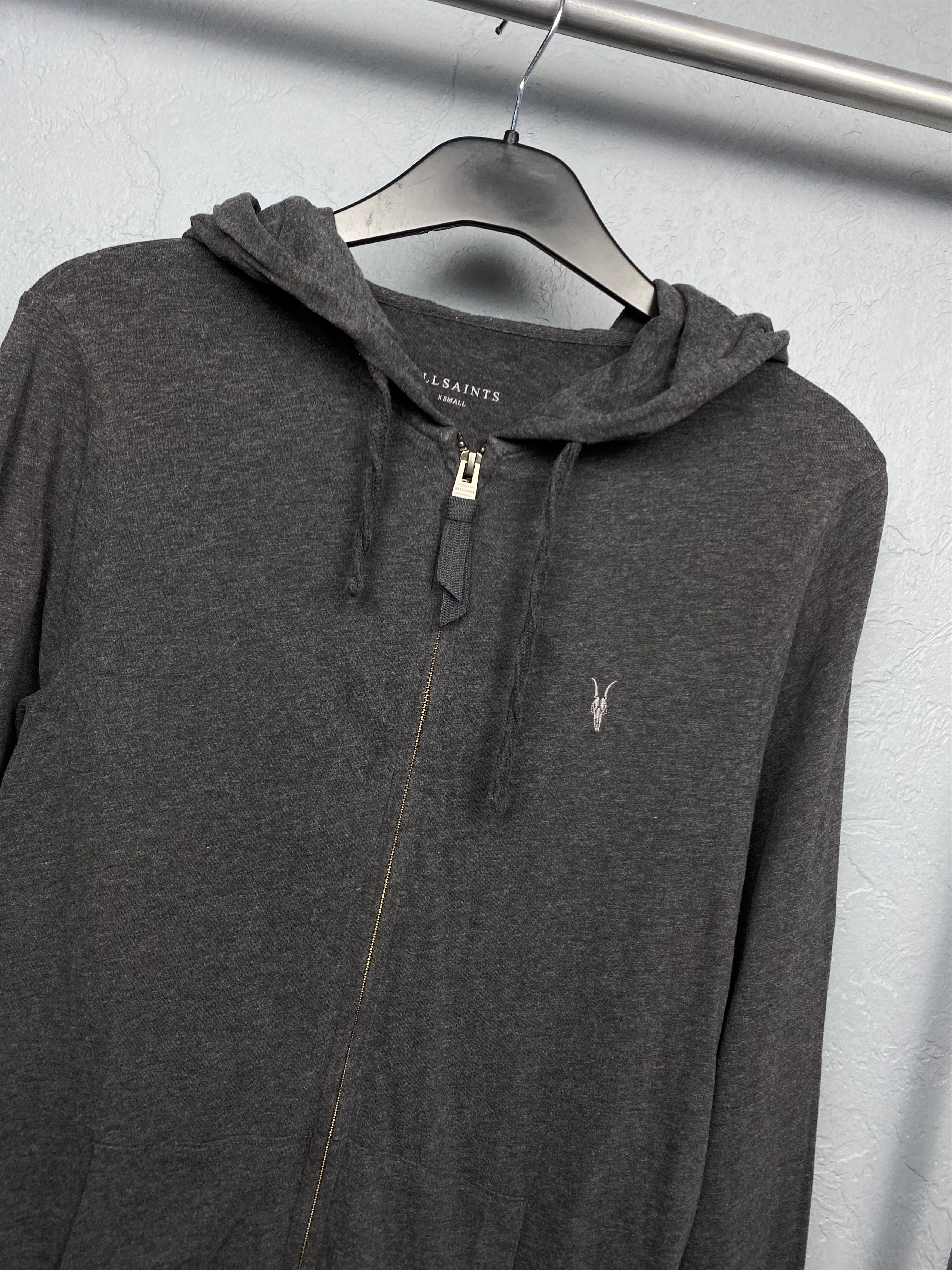 Allsaints × Vintage Allsaints Vintage Mens Brace Zip Hoodie Size US XS / EU 42 / 0 - 2 Thumbnail