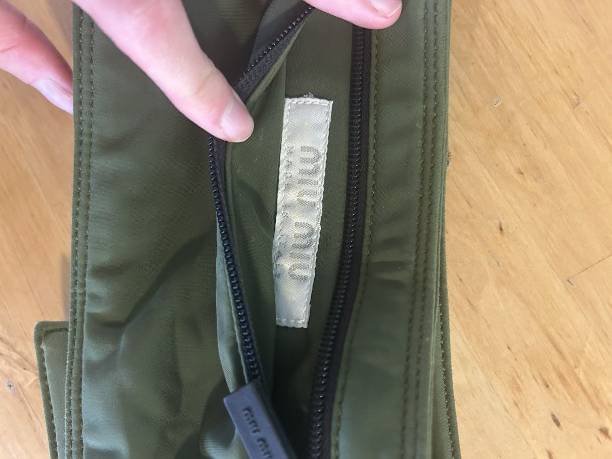 Miu Miu Miu Miu 2000s men's waist bag with Velcro and buckle Size ONE SIZE - 4 Thumbnail