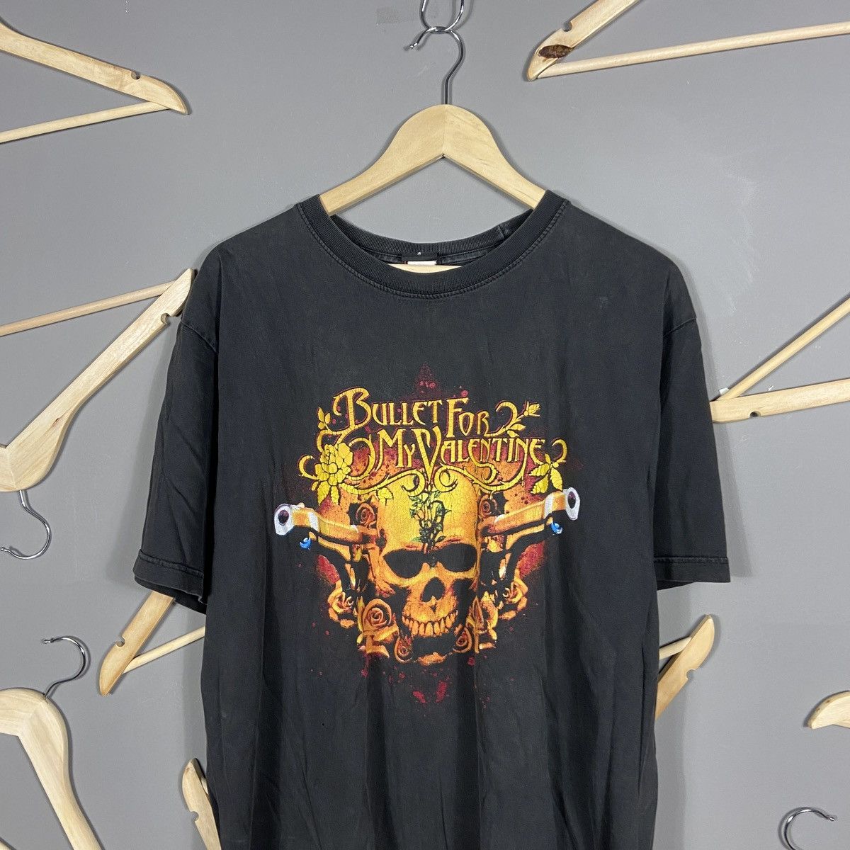 Band Tees Vintage Y2K Bullet For My Valentine Band T-shirt Size US XL / EU 56 / 4 - 4 Thumbnail