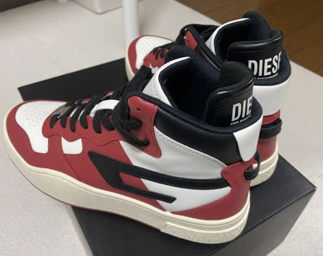 Diesel Diesel S-Ukiyo Red Lifestyle Sneakers 10.5 Size US 10.5 / EU 43-44 - 1 Thumbnail