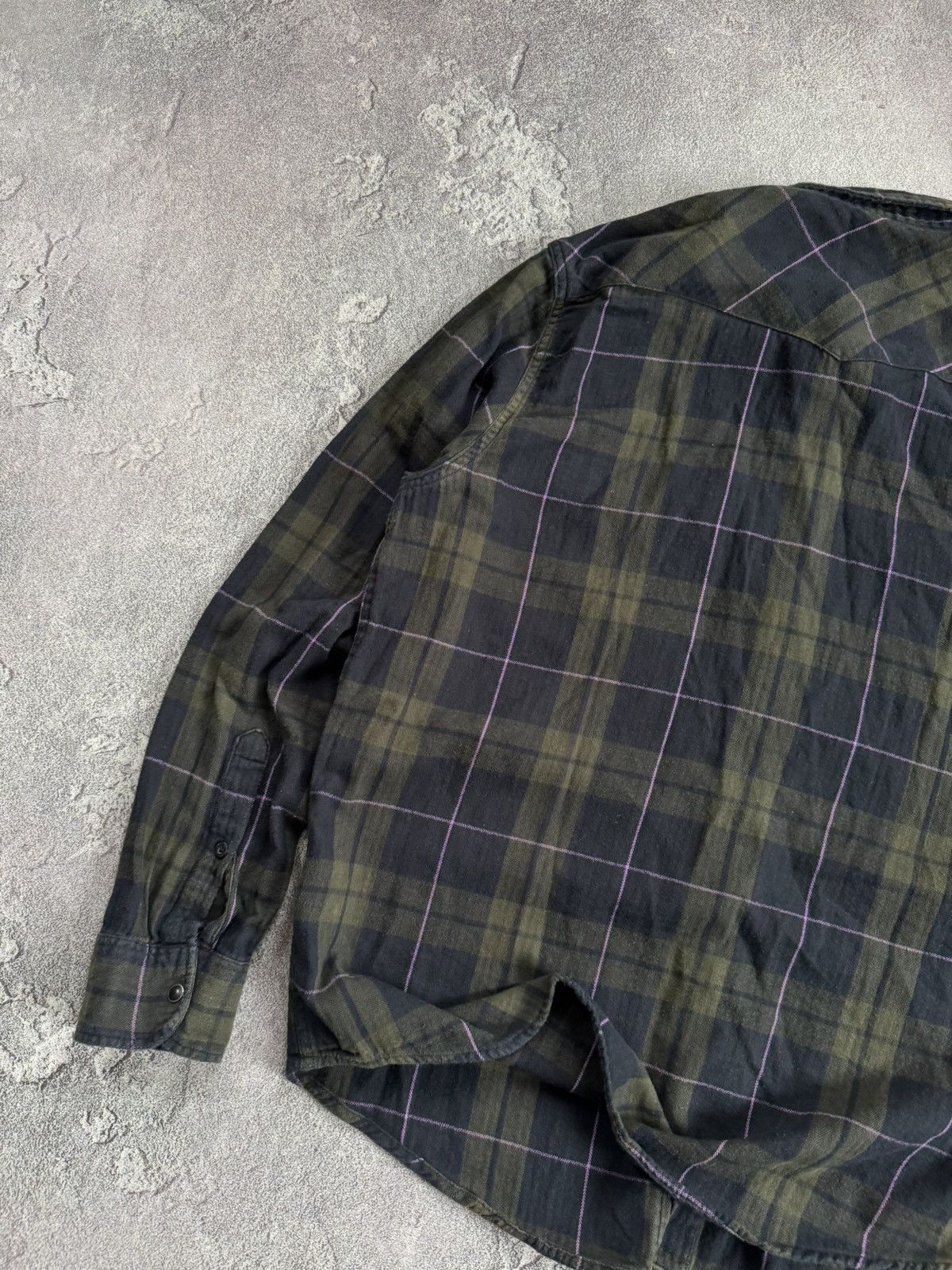Flannel × Lee × Vintage Lee L flannel shirt button up checkered long sleeve Size US L / EU 52-54 / 3 - 12 Thumbnail