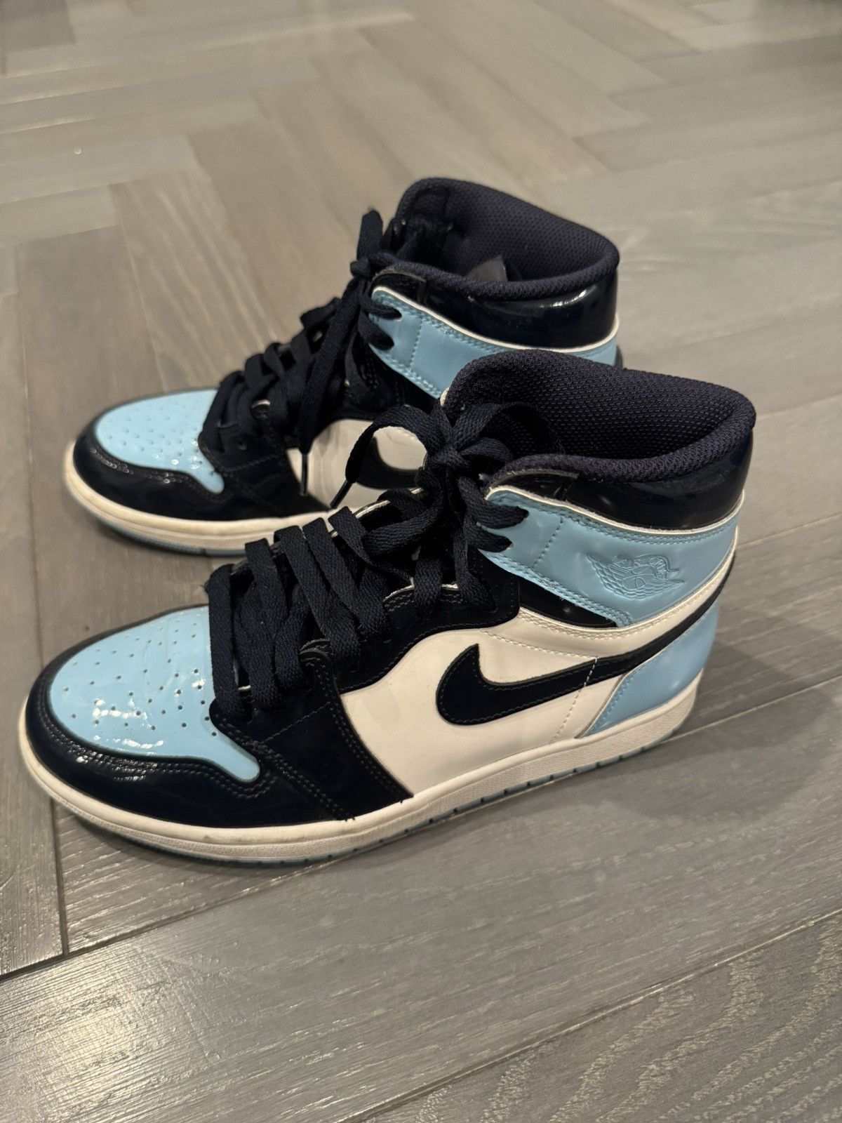 Nike Women’s Air Jordan 1 Retro High OG Blue Chill Size US 7 / IT 37 - 7 Thumbnail