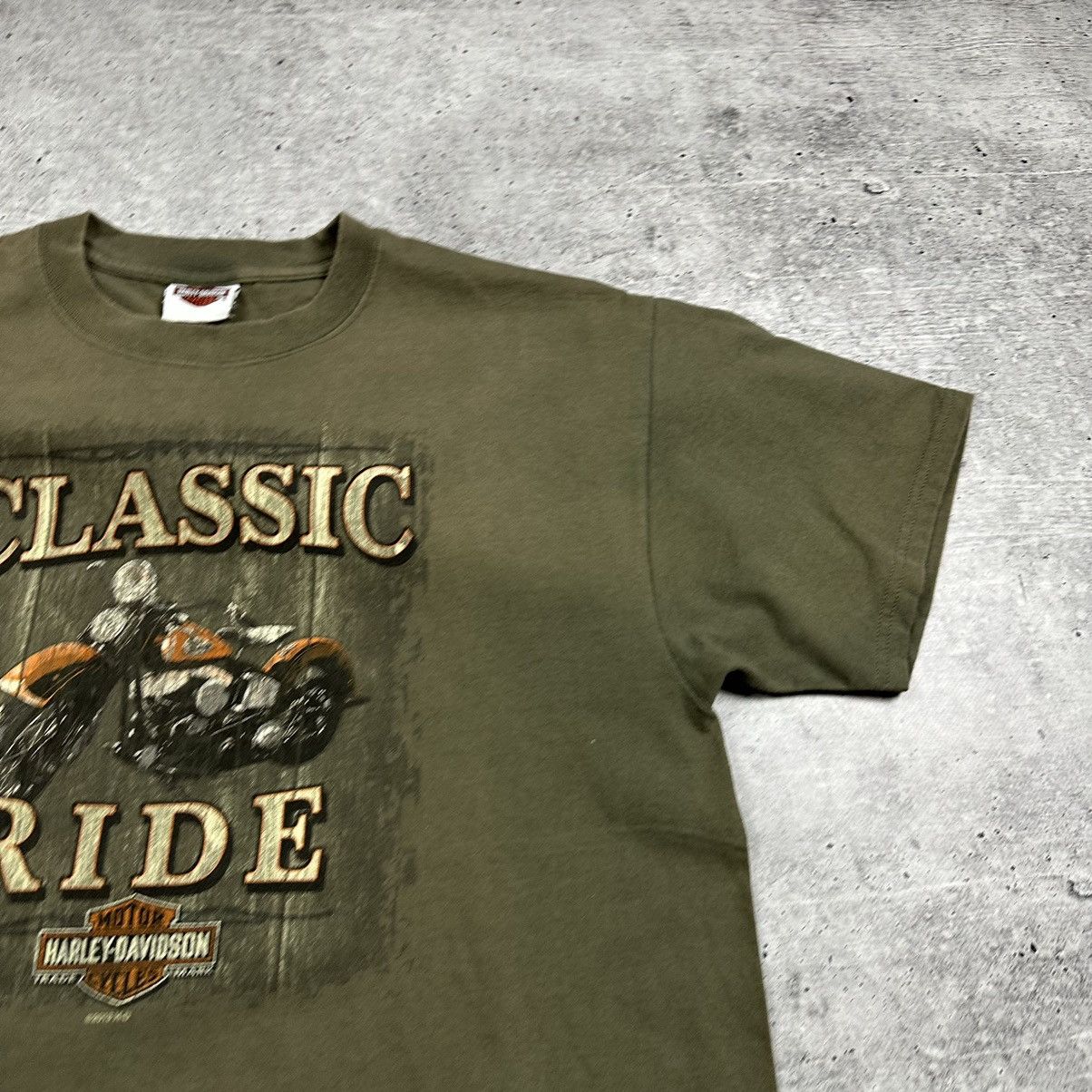Harley Davidson Harley Davidson T-shirt Green Men’s Size L Size US L / EU 52-54 / 3 - 3 Thumbnail
