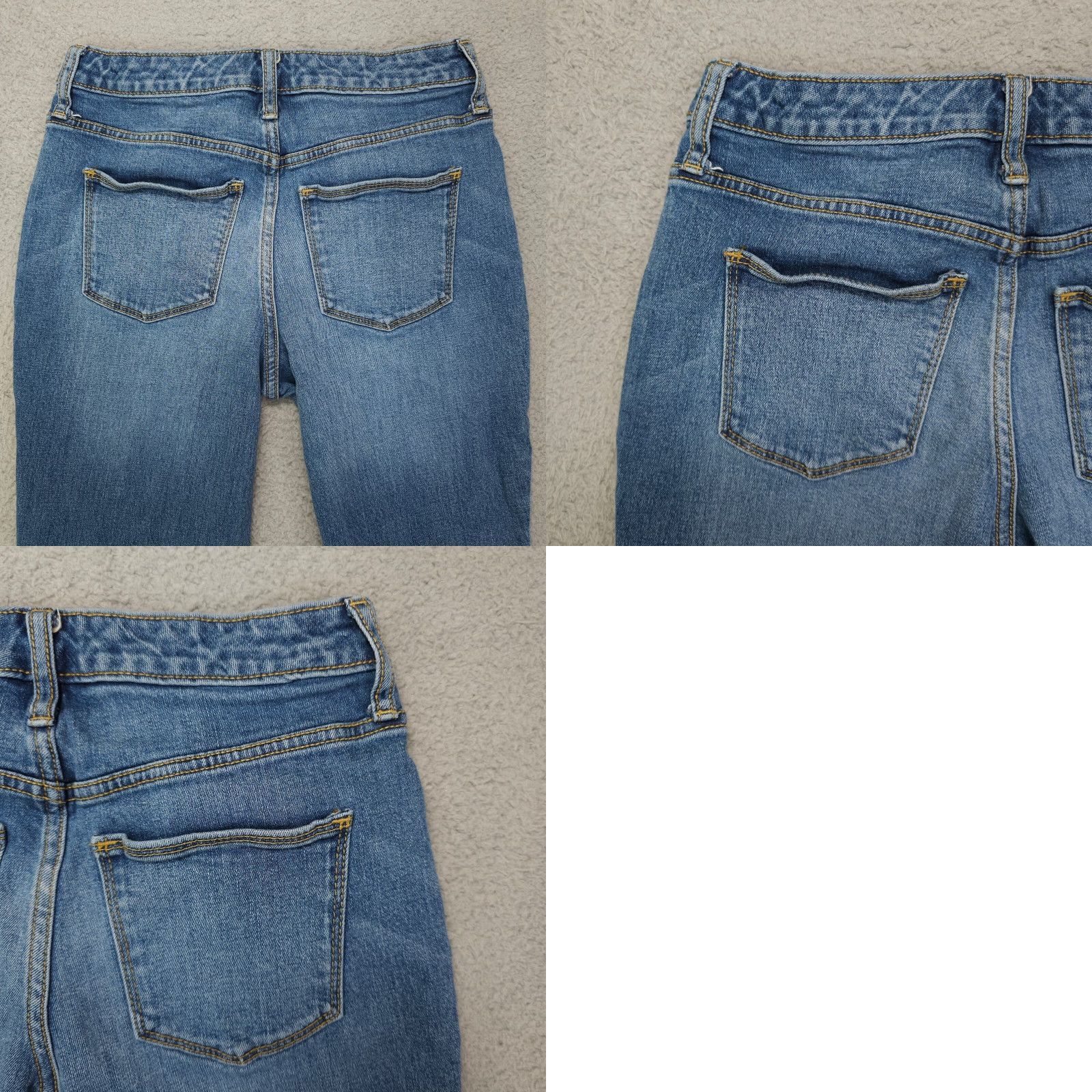 Vintage Universal Thread Jeans Womens 2 26 Blue Kick Boot Crop High Rise Patchwork Denim Jeans Womens 26 Blue Crop Bootcut? Size 26" / US 2 / IT 38 - 10 Thumbnail