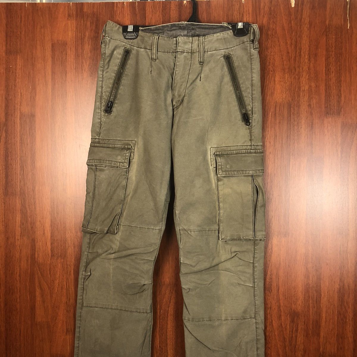 BEAUTY&YOUTH × Japanese Brand Beauth & Youth Green Multipocket Pants #7516 Size US 28 / EU 44 - 2 Thumbnail