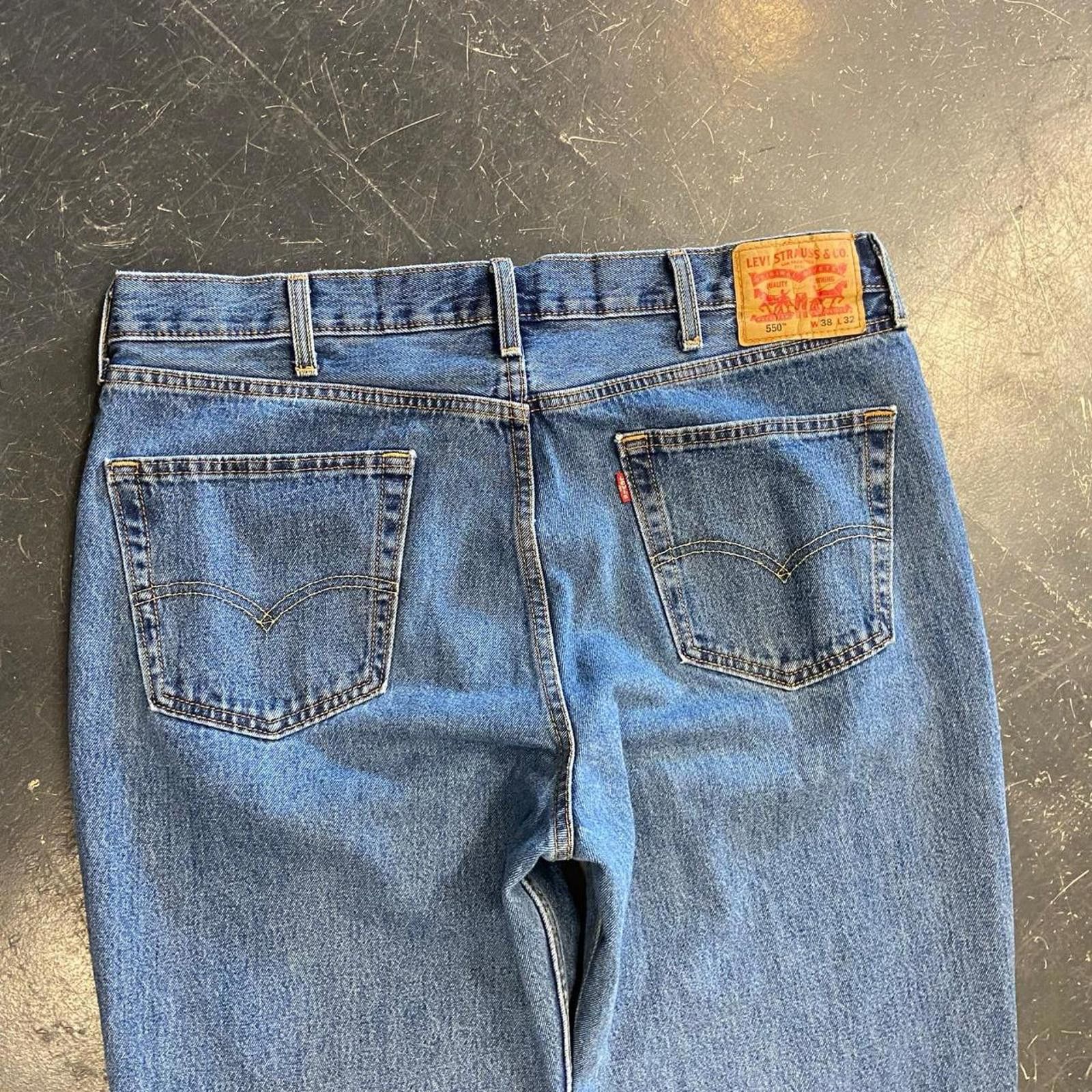 Levi's × Vintage Vintages Levi 550 Jeans Size US 38 / EU 54 - 2 Thumbnail