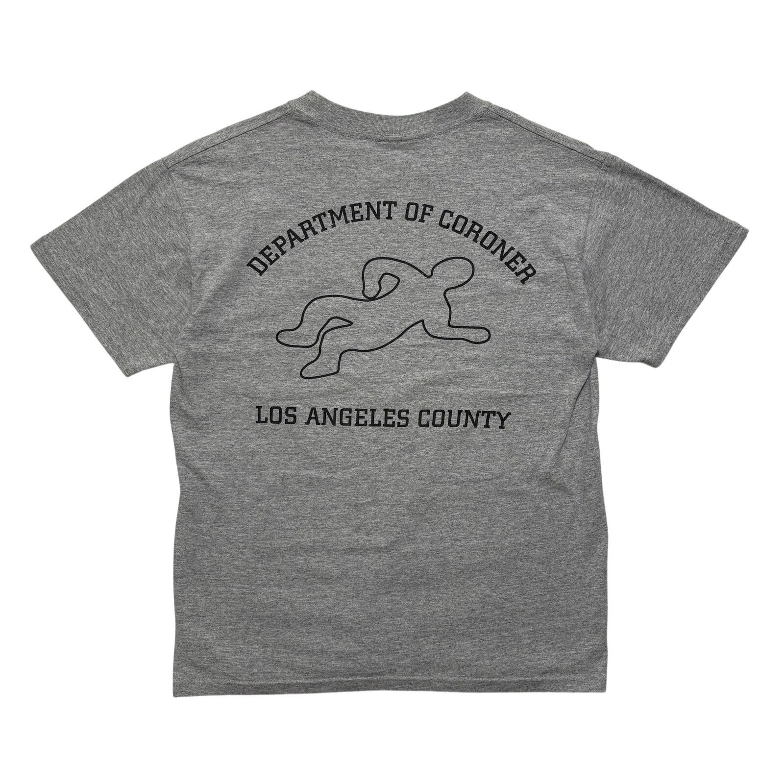 Other VTG 90's Department of Coroners LA County T-Shirt Gray M Size US M / EU 48-50 / 2 - 1 Thumbnail