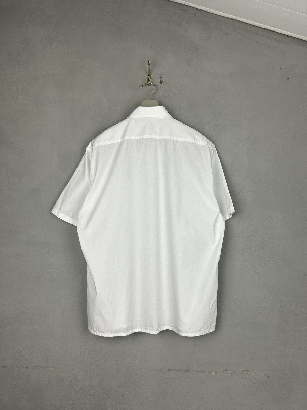 Yves Saint Laurent Yves Saint Laurent Short Sleeve Shirt White size-XL Size US XL / EU 56 / 4 - 6 Thumbnail