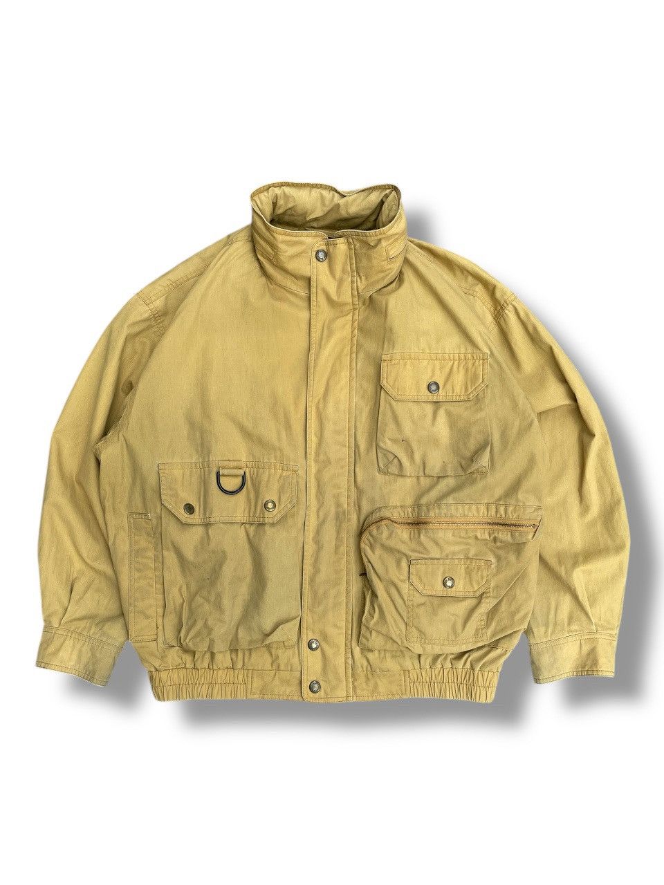 Burberry Vintage 90s Burberrys’ Light Bomber Jacket Size US L / EU 52-54 / 3 - 1 Thumbnail