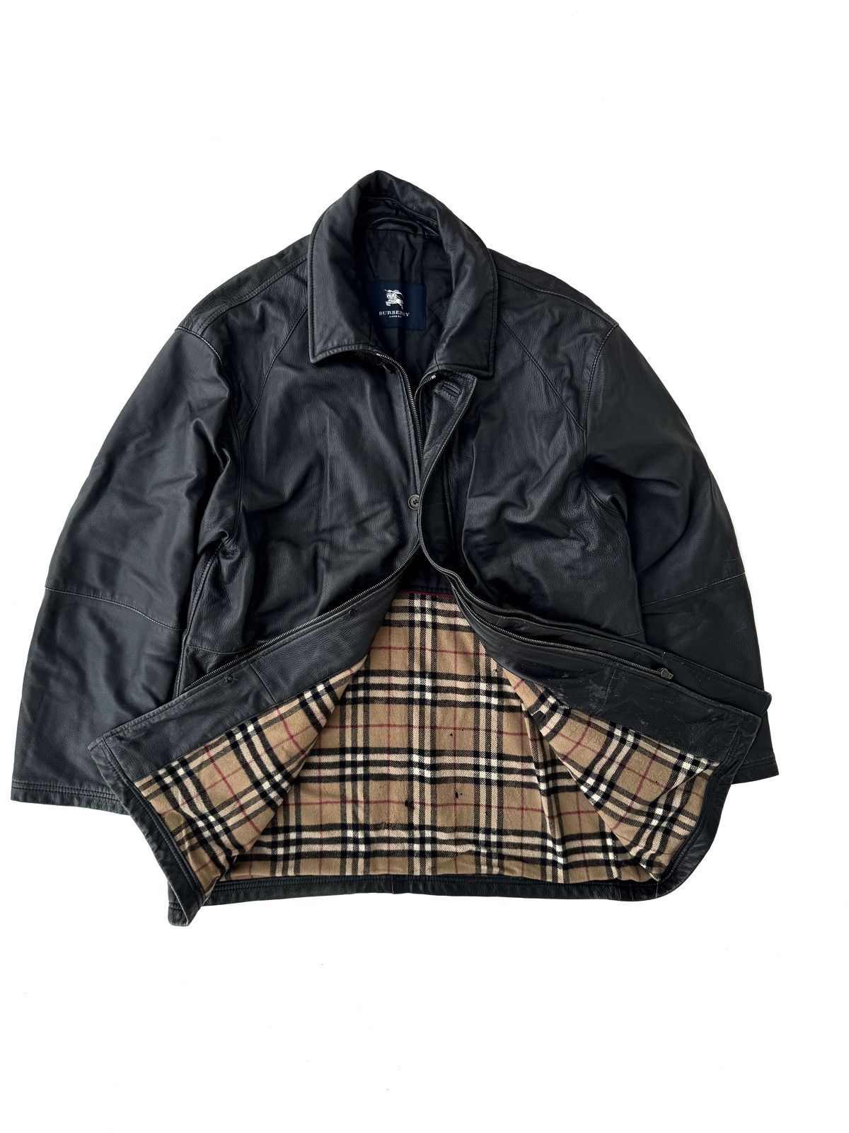 Men's Burberry Leather Jackets | Grailed