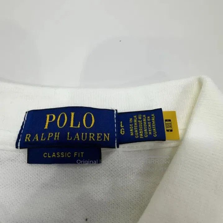Polo Ralph Lauren Polo Ralph Lauren SS22 Classic Logo Embroidered Cotton Polo Size US L / EU 52-54 / 3 - 5 Thumbnail