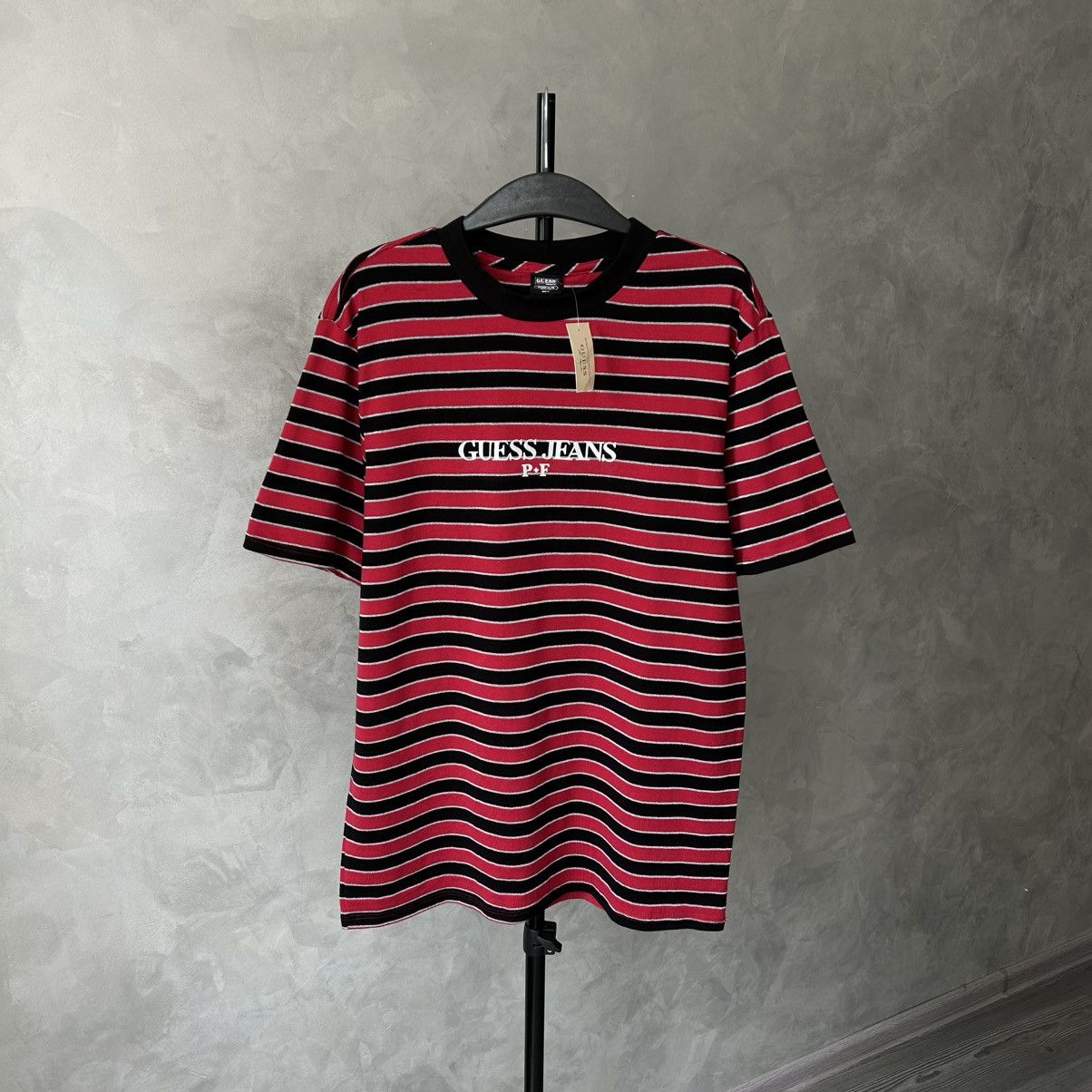 Guess × Places + Faces Guess x Places + Faces Reflective Striped Tee Size US M / EU 48-50 / 2 - 3 Thumbnail