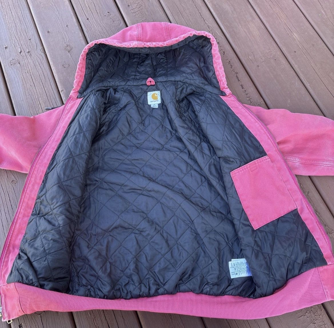 Carhartt PINK CARHARTT QUILT LINED JACKET Size M / US 6-8 / IT 42-44 - 5 Thumbnail