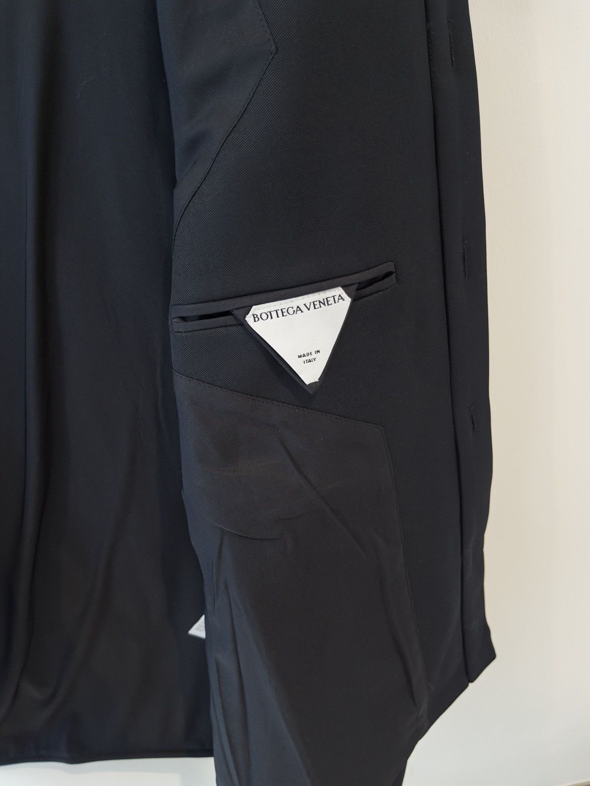 Bottega Veneta Bottega Veneta Wool Jacket Black Size 50R - 10 Thumbnail