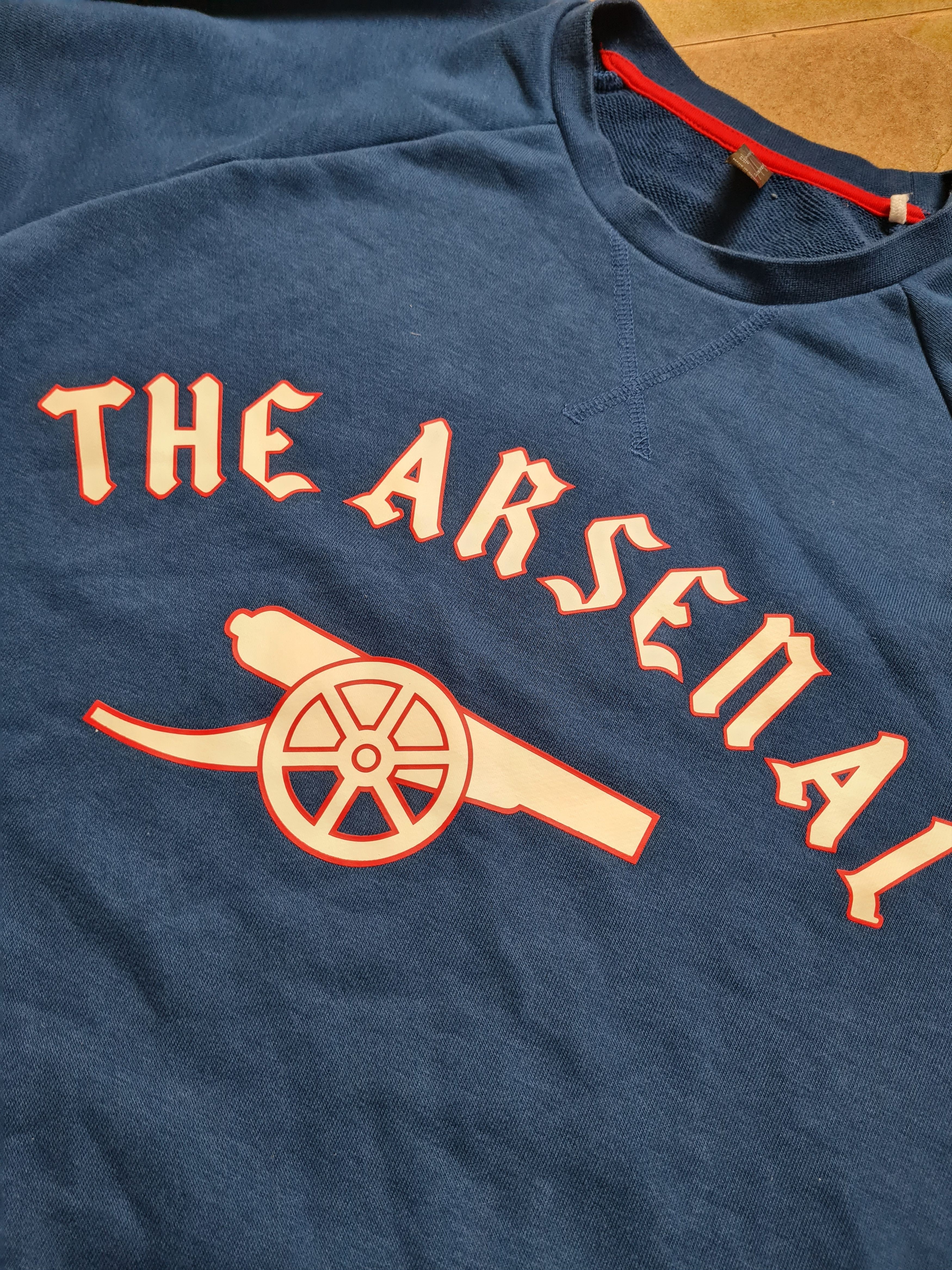 Adidas Sweatshirt Arsenal Adidas Graphic Crew Mystery Blue 21/22 Size US M / EU 48-50 / 2 - 13 Thumbnail