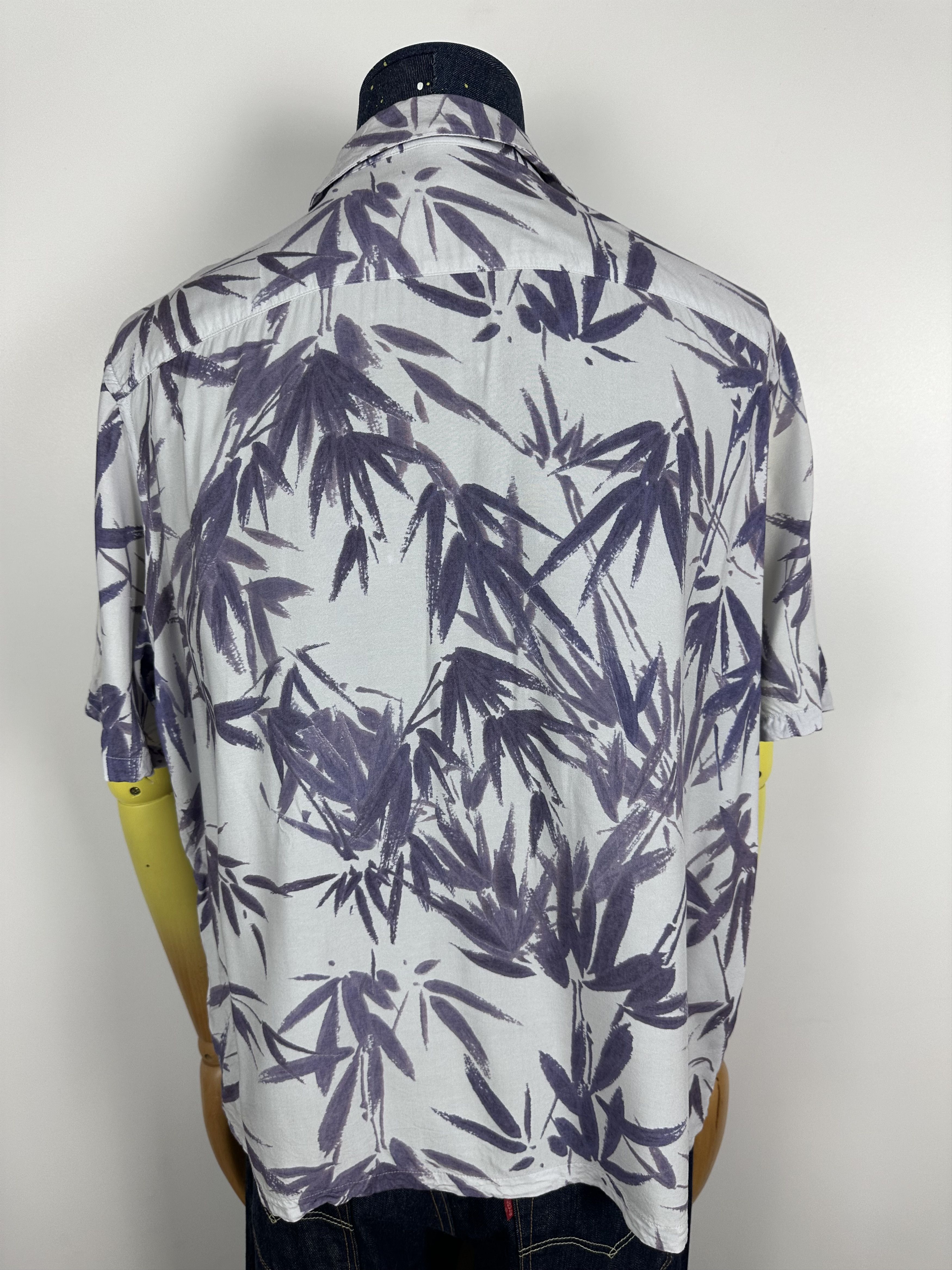 Allsaints Allsaints Bambusa Short Sleeve Button-Up Camp Shirt Size XL Size US XL / EU 56 / 4 - 6 Thumbnail