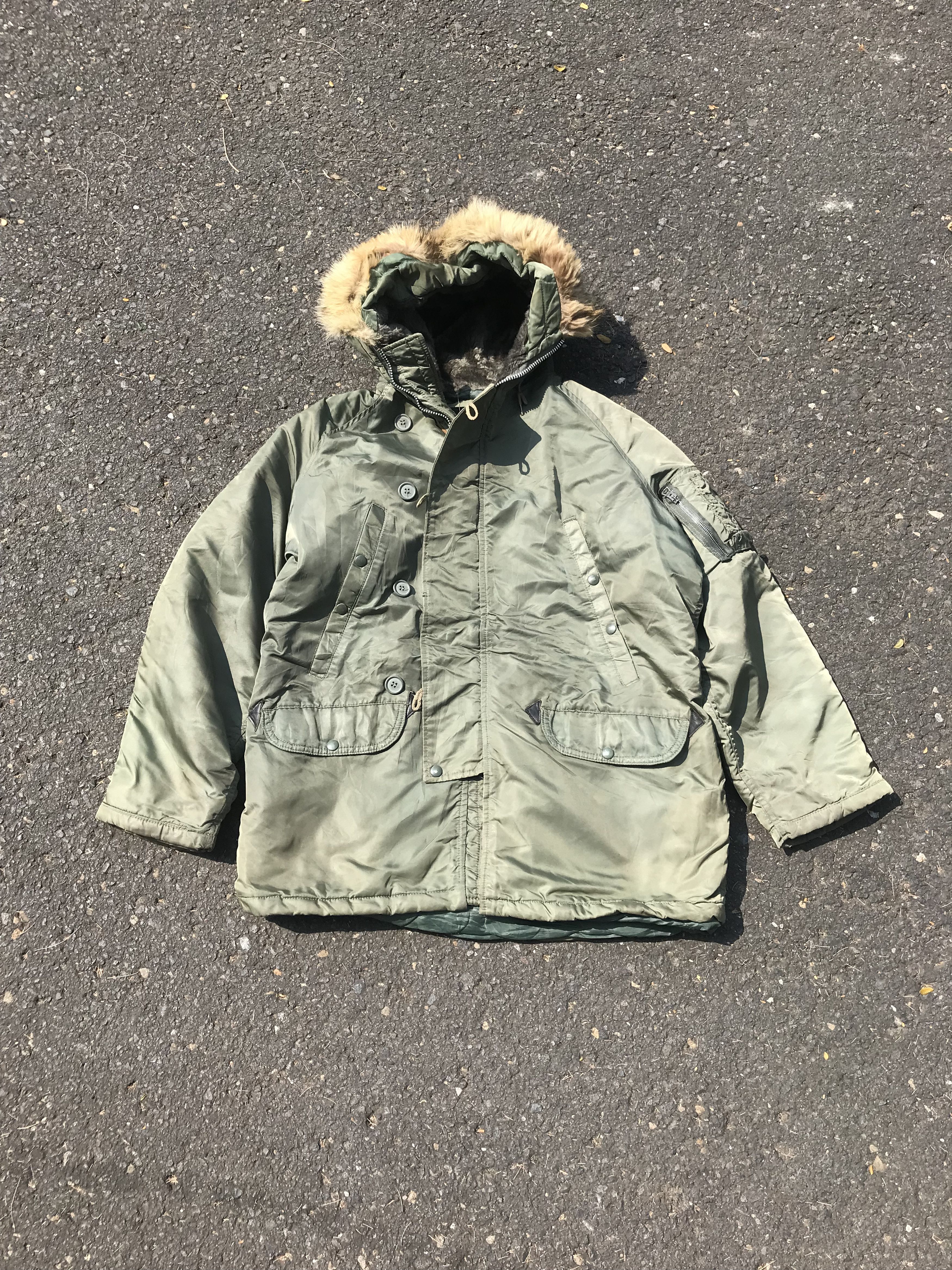 I. Spiewak And Sons × Vintage Vintage USAF N-3B EXTREME COLD WEATHER Size US XL / EU 56 / 4 - 1 Thumbnail