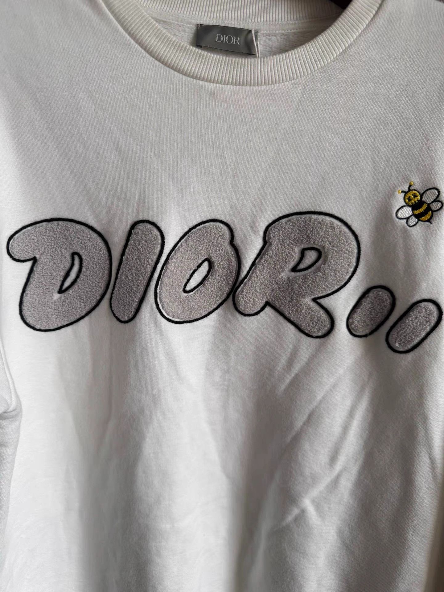 Dior Dior Logo Embroidered Crew Neck Sweatshirt K13 Size US M / EU 48-50 / 2 - 3 Thumbnail