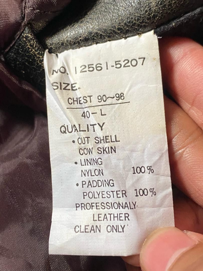 Genuine Leather × Japanese Brand Rare Design 🔥 Ulcolow Leather Jacket Size US S / EU 44-46 / 1 - 7 Thumbnail
