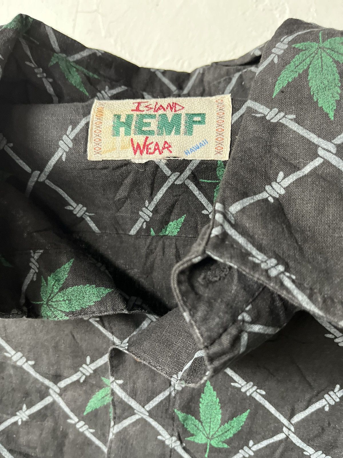 Designer × Vintage Hawaiin Shirt Hemp Size US L / EU 52-54 / 3 - 5 Thumbnail