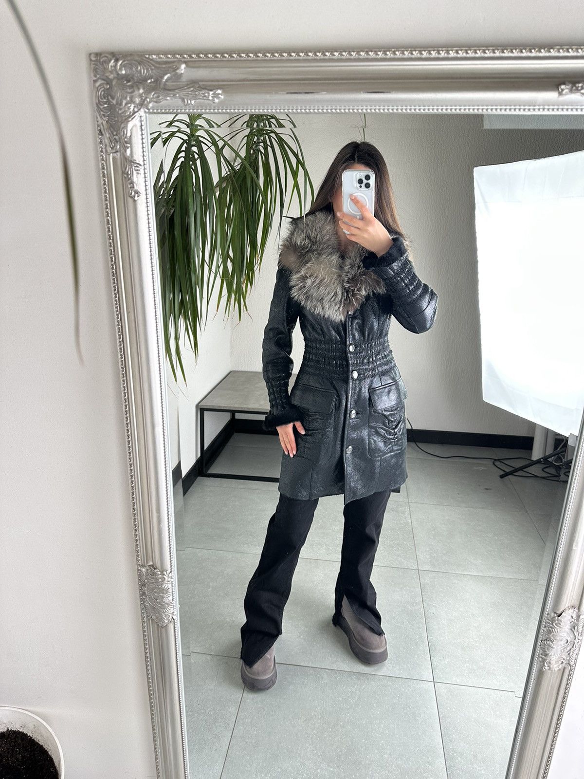Japanese Brand Vintage Sheepskin Coat Size S / US 4 / IT 40 - 14 Thumbnail