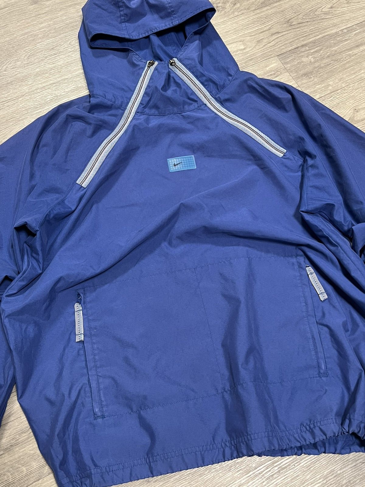 Vintage RARE Vintage Nike 90s Windbreaker Pullover size M Size US M / EU 48-50 / 2 - 2 Thumbnail