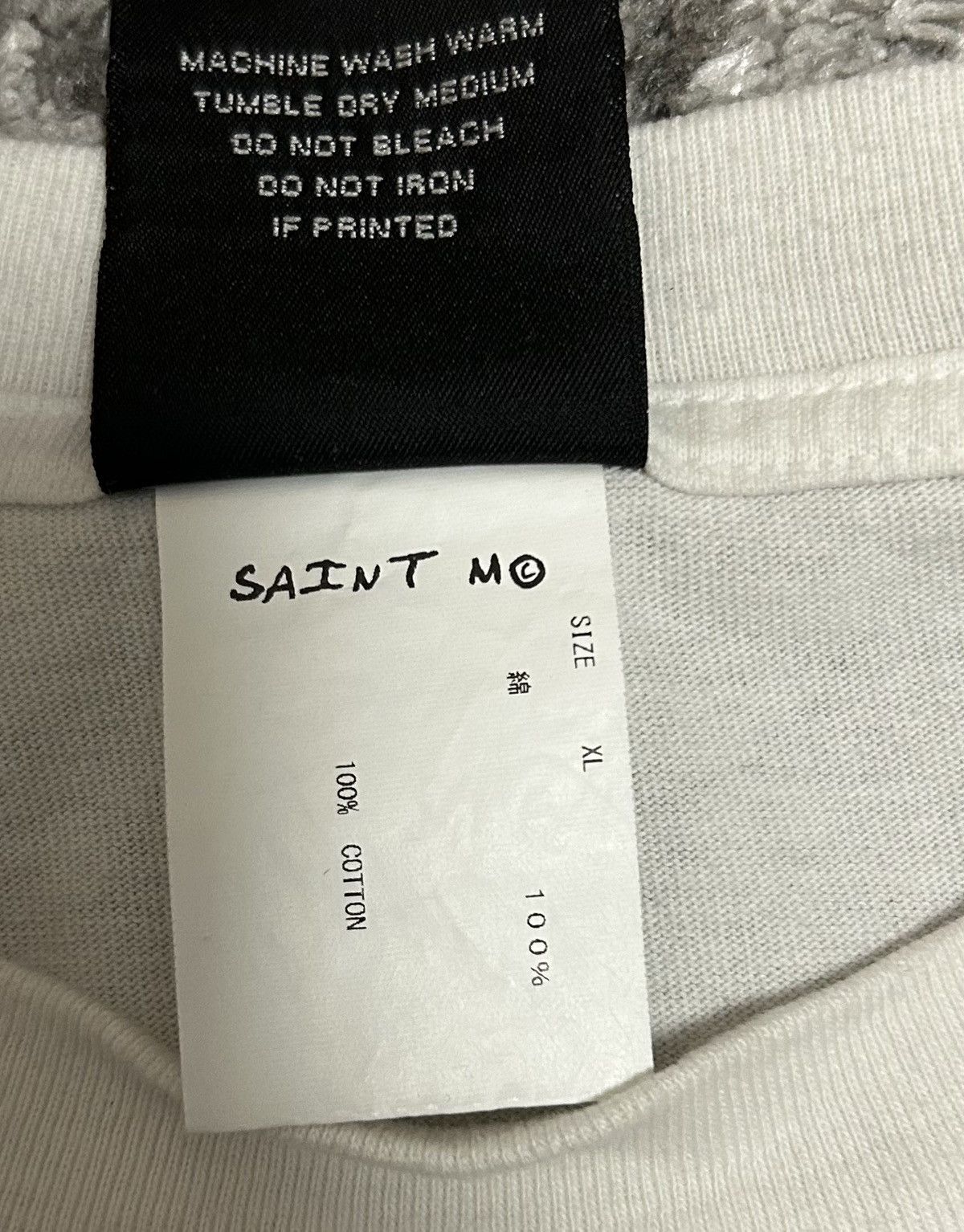 READYMADE × Saint Michael × Vlone Saint Michael (Saint Mxxxxxx) X Vlone Longsleeve “No Cap” Size US XL / EU 56 / 4 - 10 Thumbnail