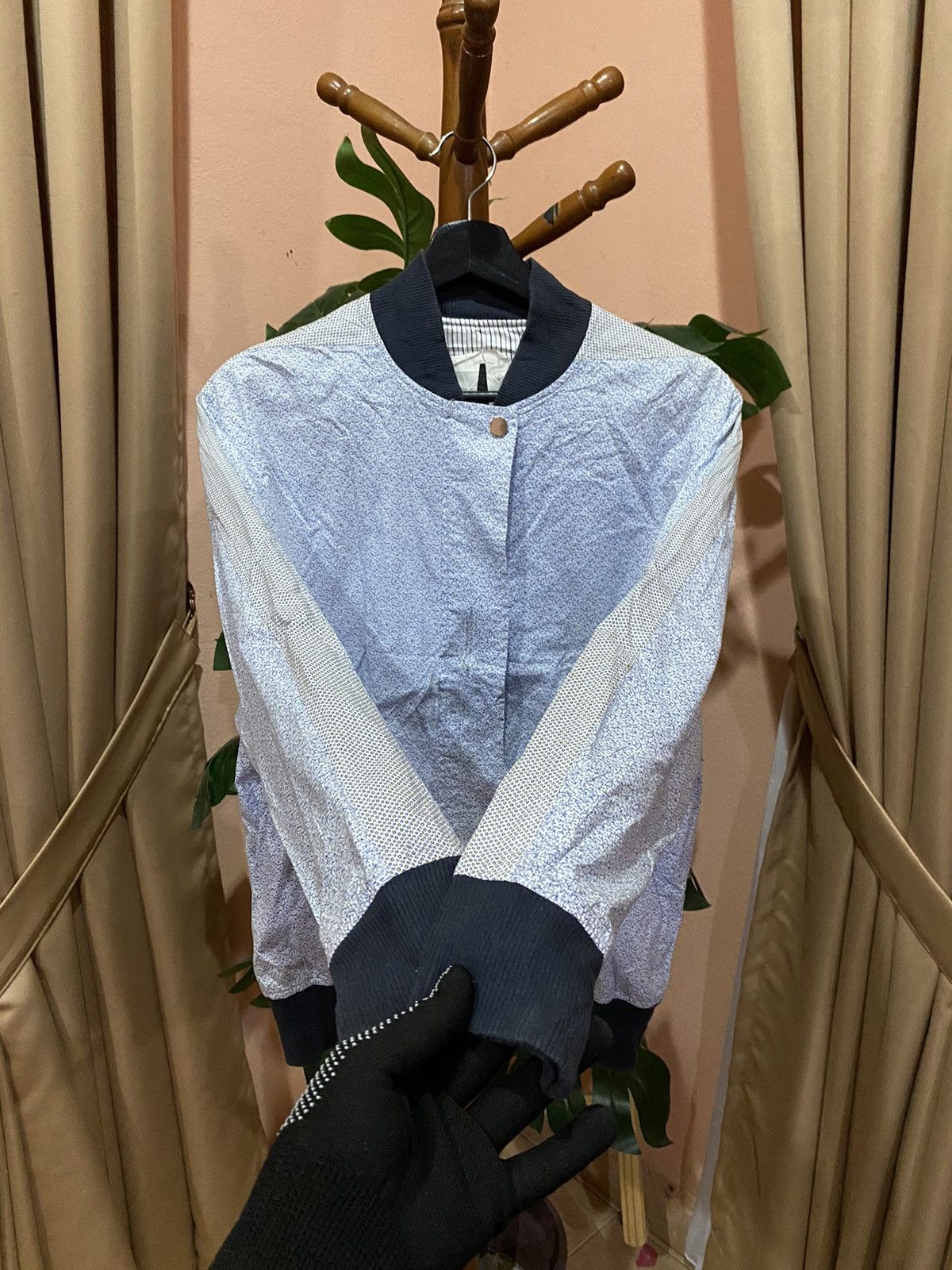 Japanese Brand DK Anavi Embroidered Bomber Jacket Size US S / EU 44-46 / 1 - 5 Thumbnail