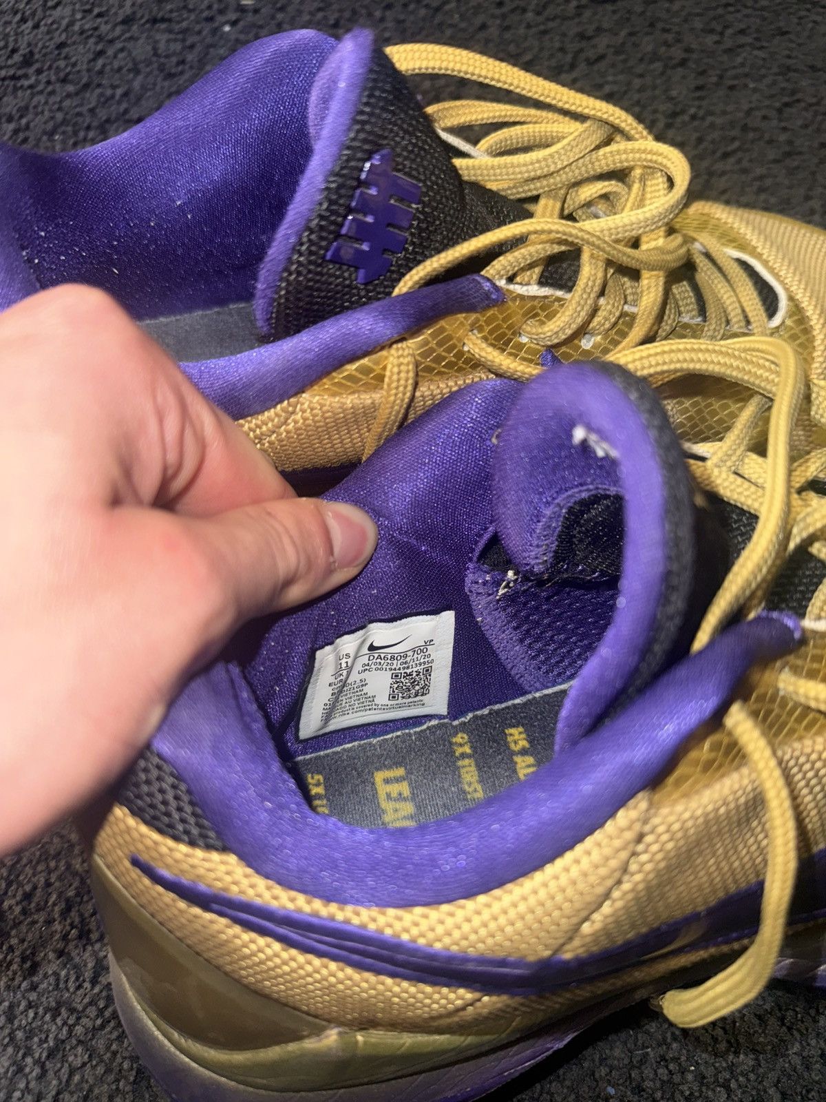Nike Nike Kobe 5 Protro Undefeated Size US 10 / EU 43 - 14 Thumbnail
