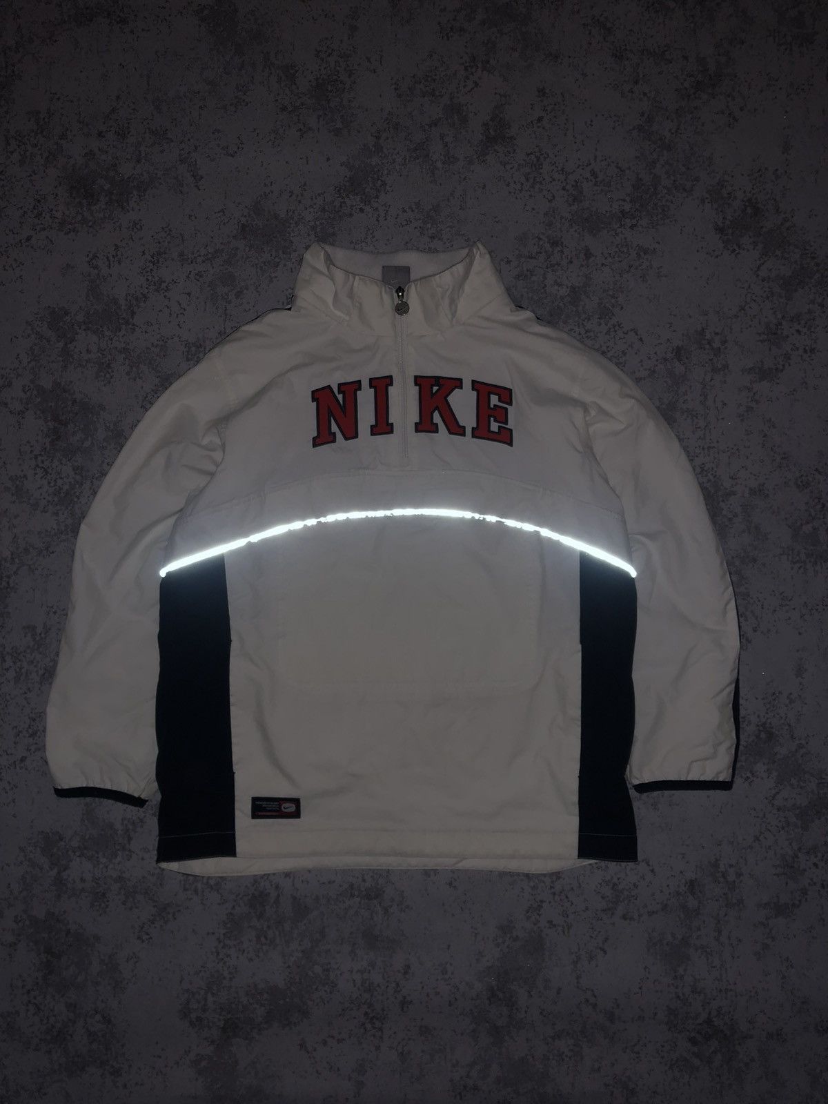 Nike Nike Vintage Anorak Fleece Jacket Reflective Size US S / EU 44-46 / 1 - 2 Thumbnail