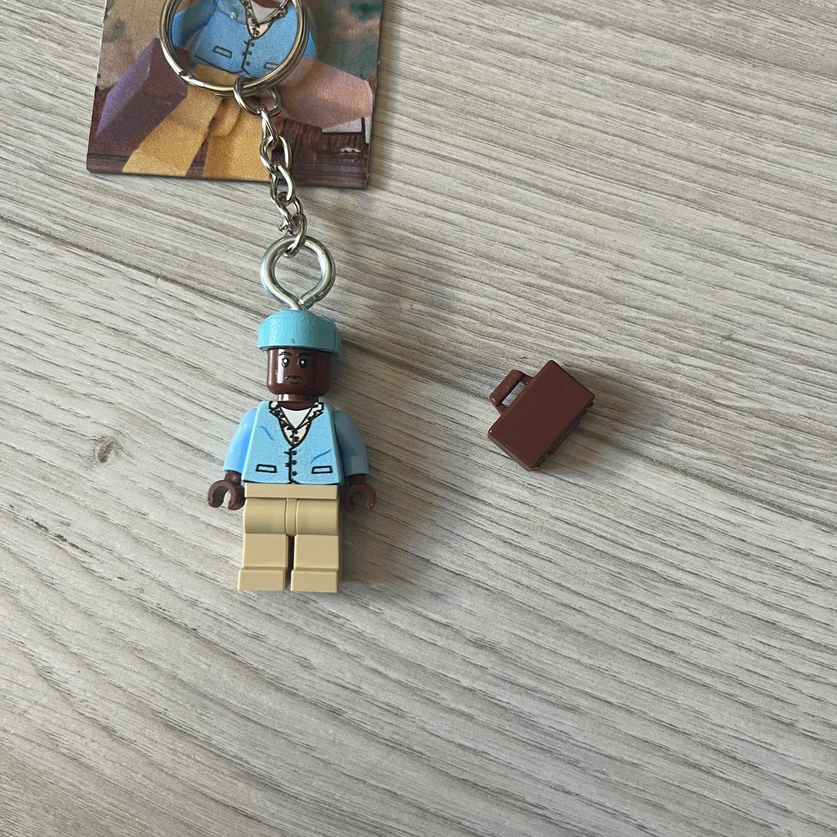 LEGO Lego Tyler, the Creator “Call Me If You Get Block” Keychain Size ONE SIZE - 7 Thumbnail