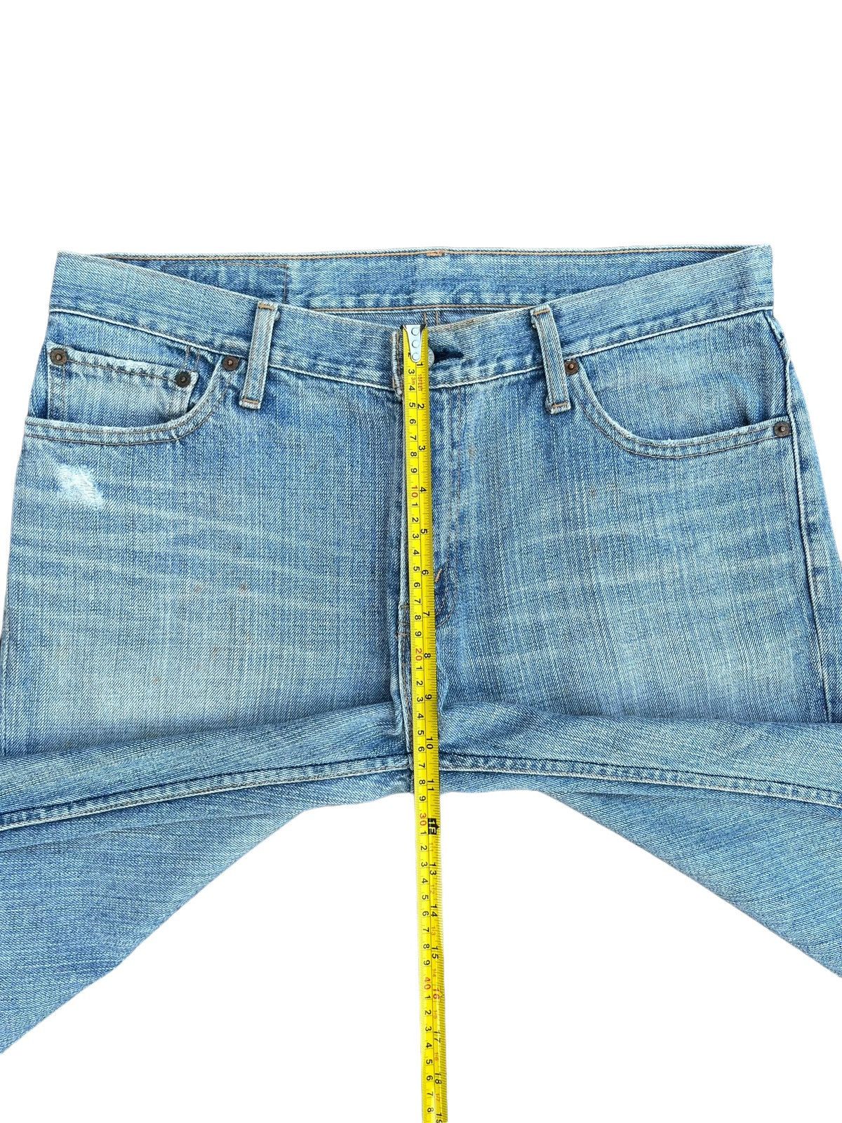 Levi's Vintage Clothing × Vintage Vintage Y2K Levi’s Grunge Blue Washed Distressed Baggy Jeans Size US 35 - 15 Thumbnail
