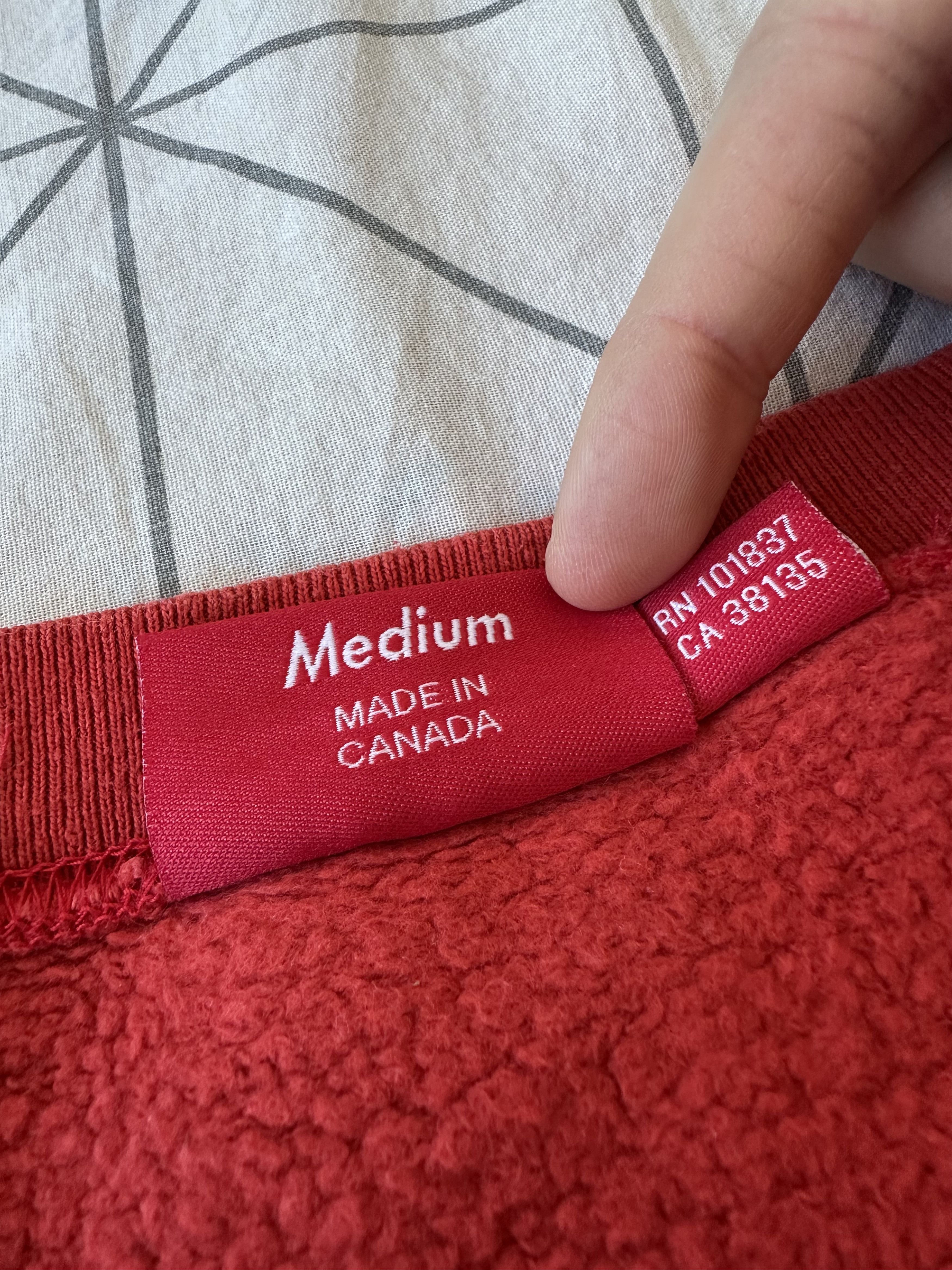Supreme Supreme Gonz Logo Crewneck Sweatshirt Red Size US M / EU 48-50 / 2 - 6 Thumbnail