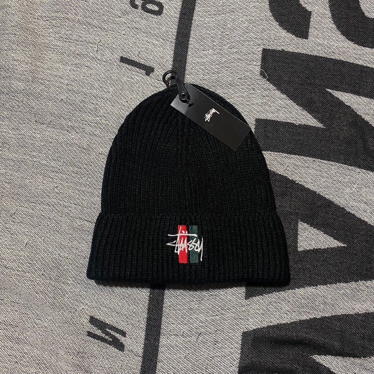Stussy Stüssy Helvetica Logo Cadet Cap Black | Grailed