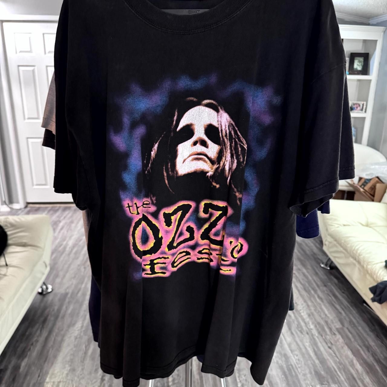 Ozzy Osbourne Vintage Ozzy Osbourne Shirt Black 2000 Ozz Fest 1997 Band Size US XL / EU 56 / 4 - 1 Thumbnail