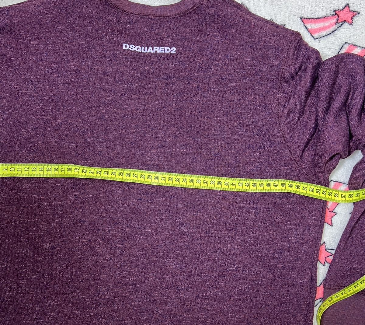 Dsquared2 Men Dsquared2 Burgundy Sweatshirt Large -Excellent Condition Size US L / EU 52-54 / 3 - 9 Thumbnail