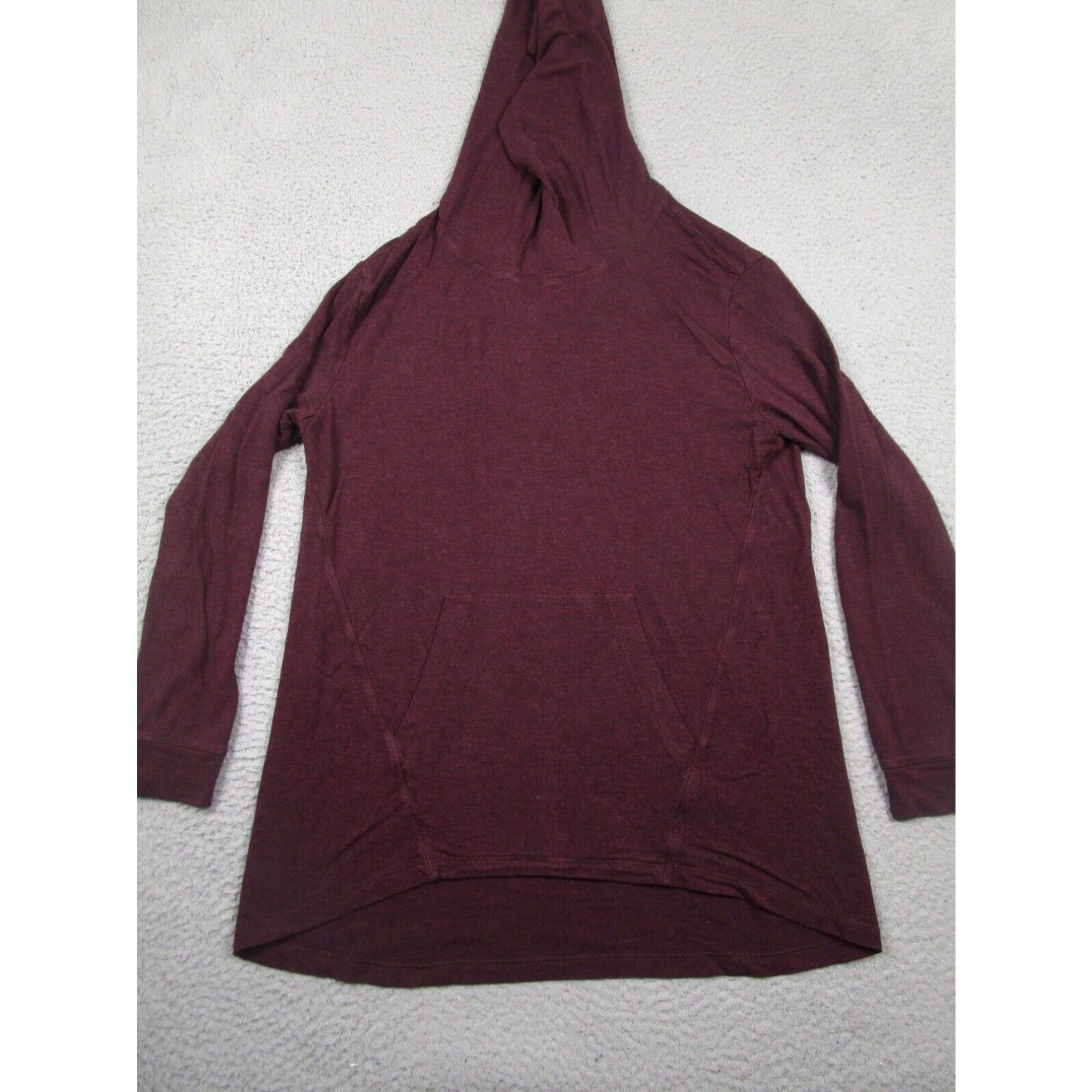 Vintage Cabi Sweater Womens Small Red Oversized Tunic Hooded Hype Hoodie Pullover Grailed