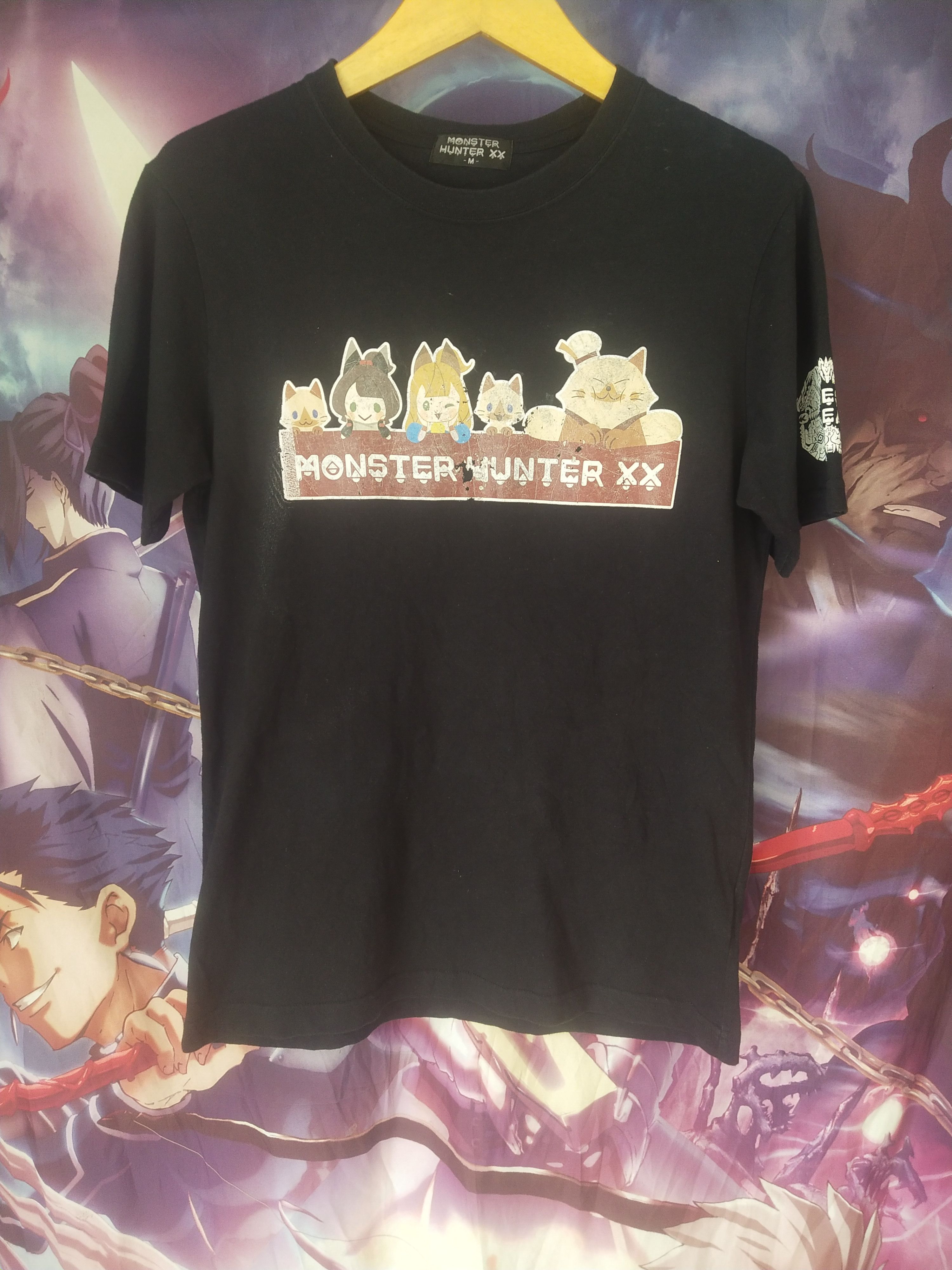 The Game Monster Hunter XX Japan Anime Game Tee Capcom Size US S / EU 44-46 / 1 - 1 Thumbnail