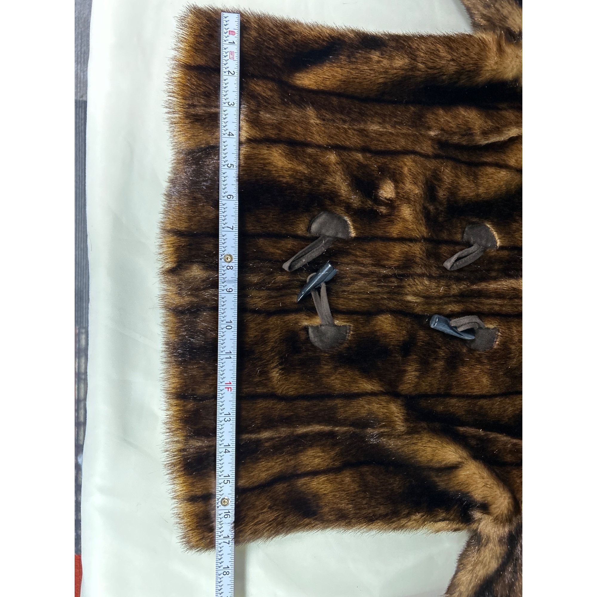 Other Vintage Women's Brown Faux Fur Reversible Coat Size L SKU 57 Size L / US 10 / IT 46 - 11 Thumbnail