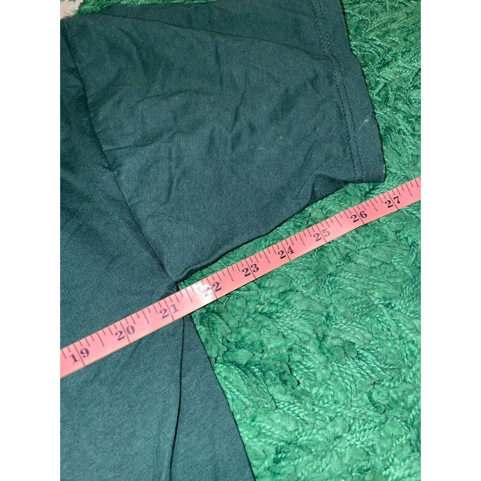 Jerzees Vintage Test Print Shirt Precision Attitude Green Tee 90s L Size US L / EU 52-54 / 3 - 7 Thumbnail