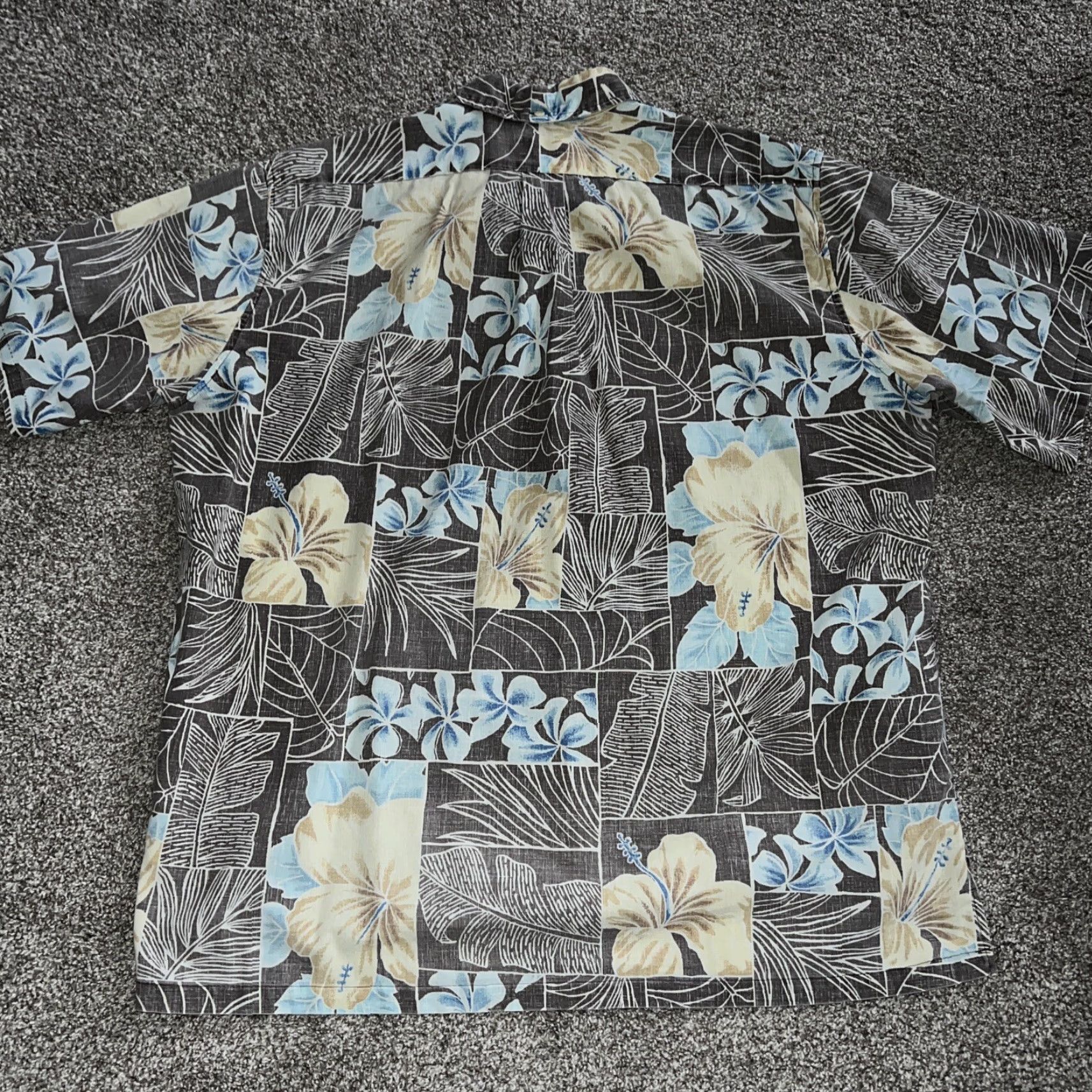 Reyn Spooner VINTAGE Reyn Spooner Hawaiian Shirt Half Button Short Sleeve Brown Adult XL Mens Size US XL / EU 56 / 4 - 4 Thumbnail