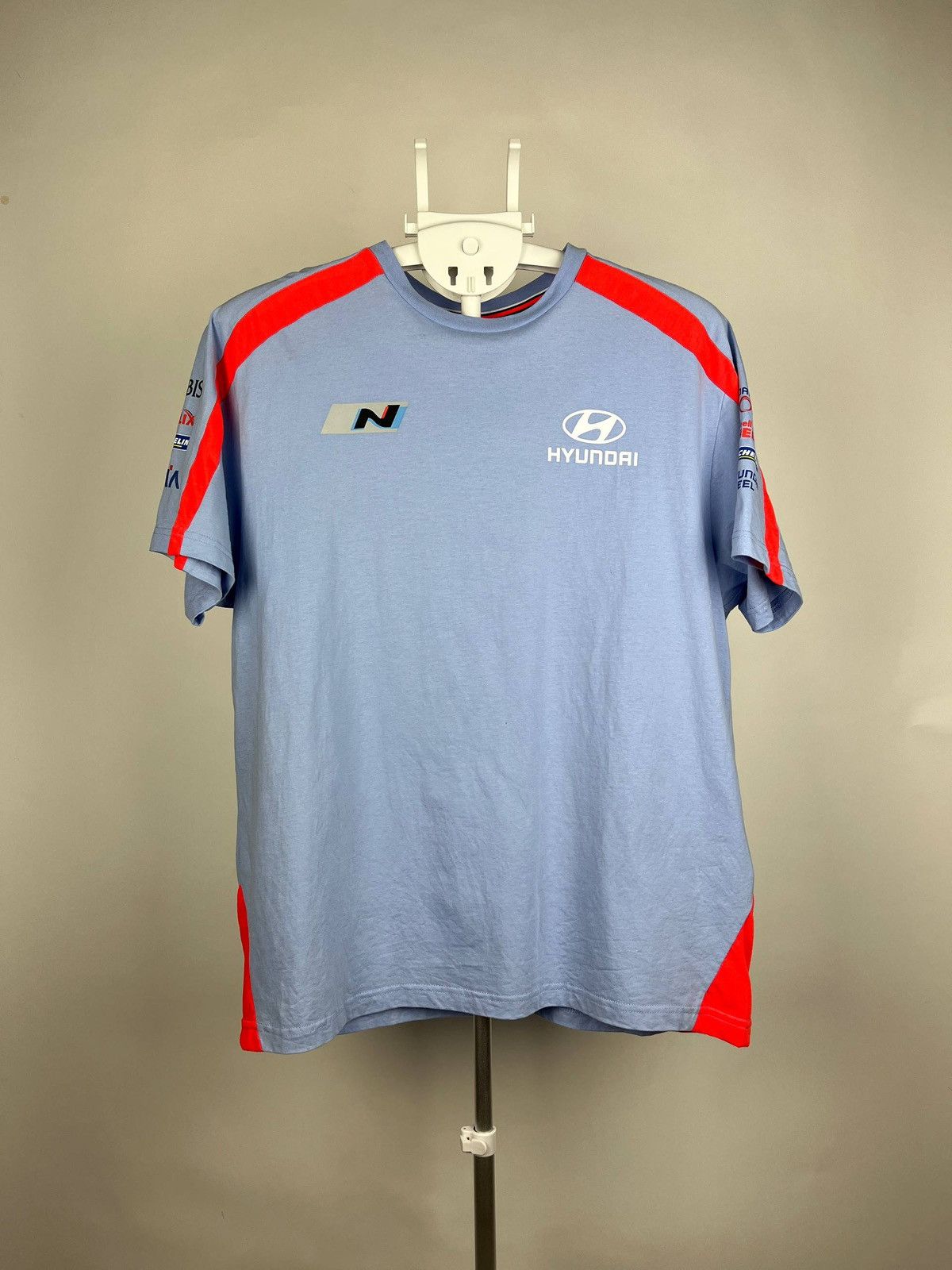 Honda Hyundai Shell World Rally Team WRC Motorsport Tee N Michelin Size US XXL / EU 58 / 5 - 1 Thumbnail