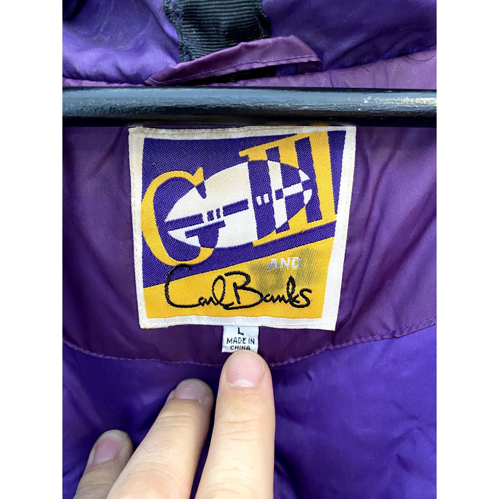 G-III Vintage Minnesota Vikings G-II Carl Banks Winter Jacket Size US L / EU 52-54 / 3 - 6 Thumbnail